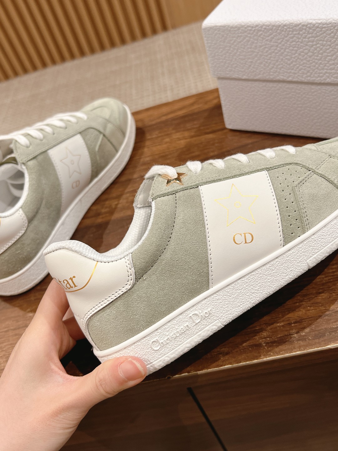 限定販売 最高品質 dior ファースト シューズ激安通販 ファッション 品質保証 ランニング 運動 カジュアル シューズ グレイ_7