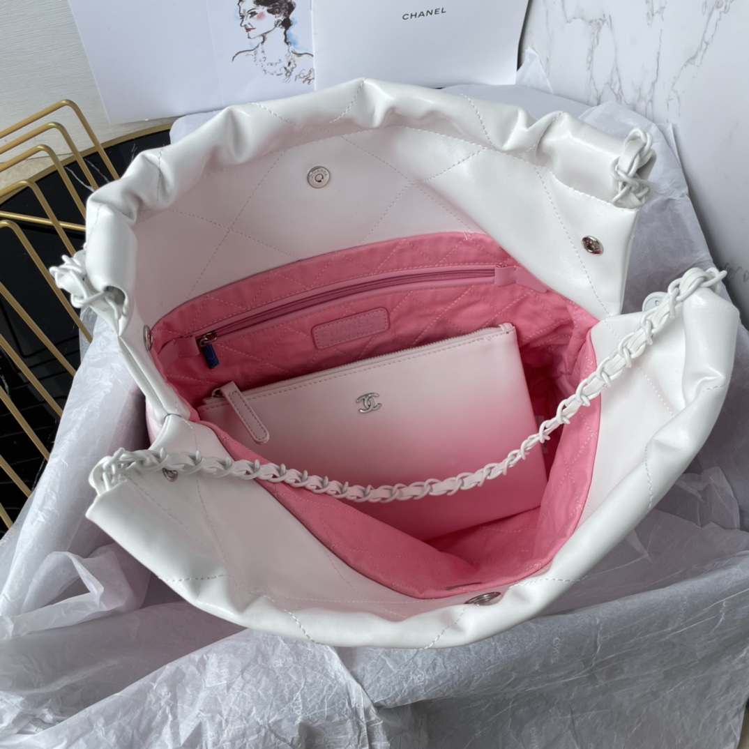 限定販売 最高品質 シャネルの5番 パジャマ偽物 牛革 肩掛けバッグ 人気品 レザー レディース ピンク_5