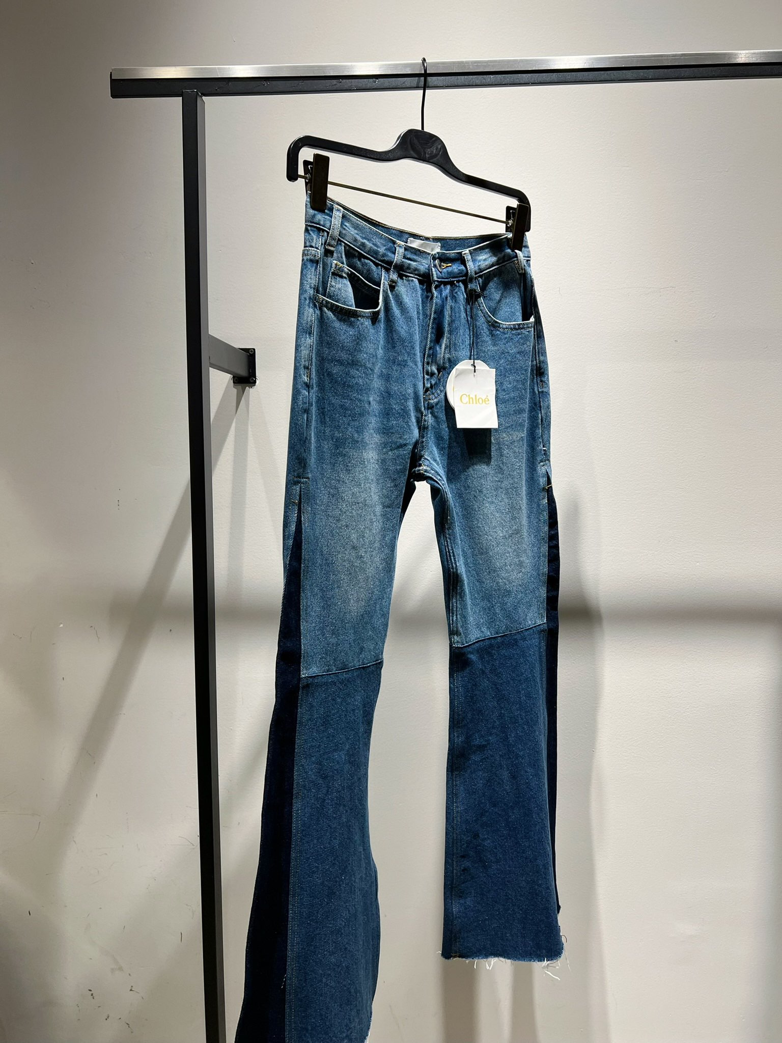 クロエ パンツＮ級品 ジーンズ デニム 筒形 シンプル 人気販売 美脚 ファッション ブルー_1
