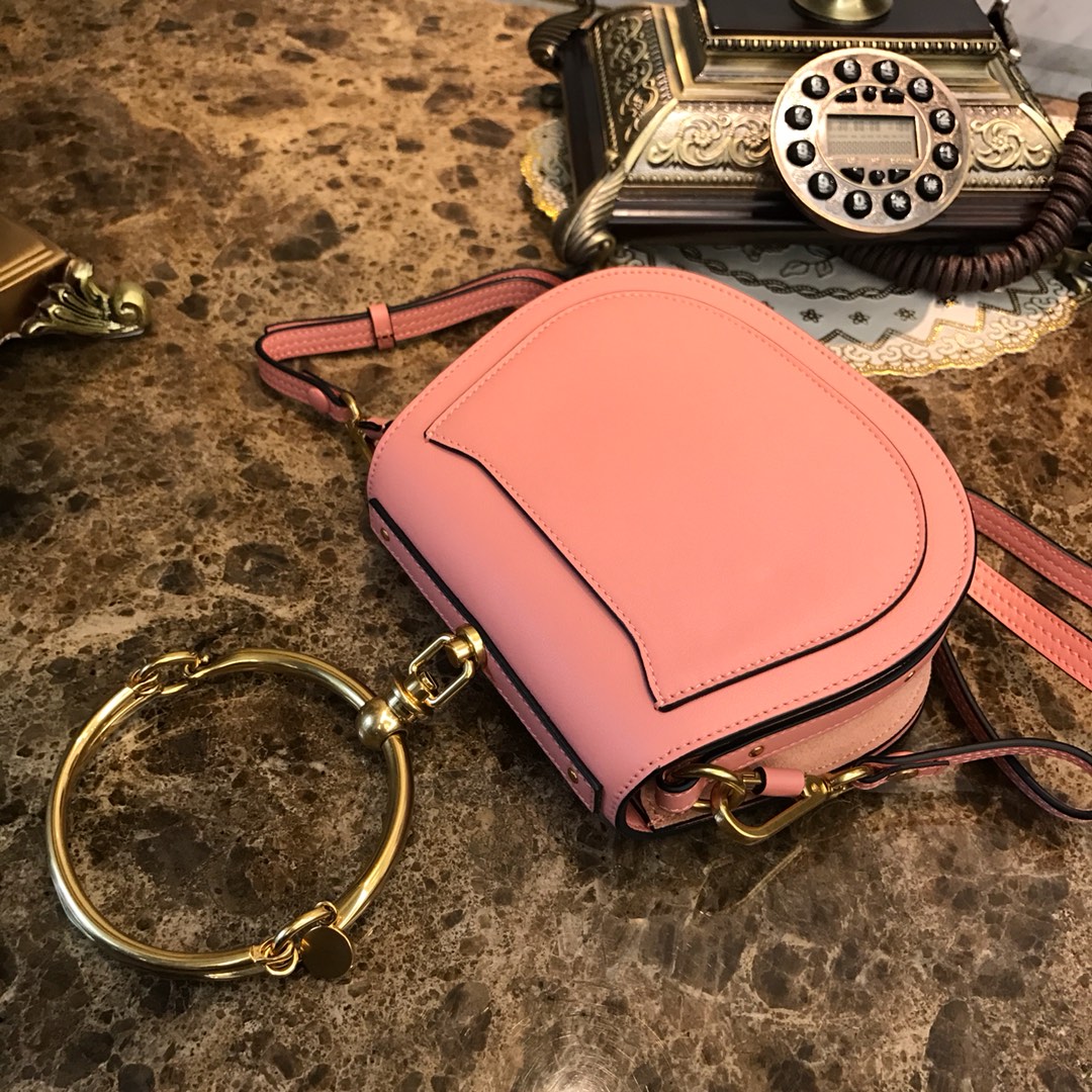クロエバッグメルカリスーパーコピー 斜め掛けバッグ 人気バッグ 超激得品質保証 丸形 持ちバッグ 調整可 レディース ピンク_3