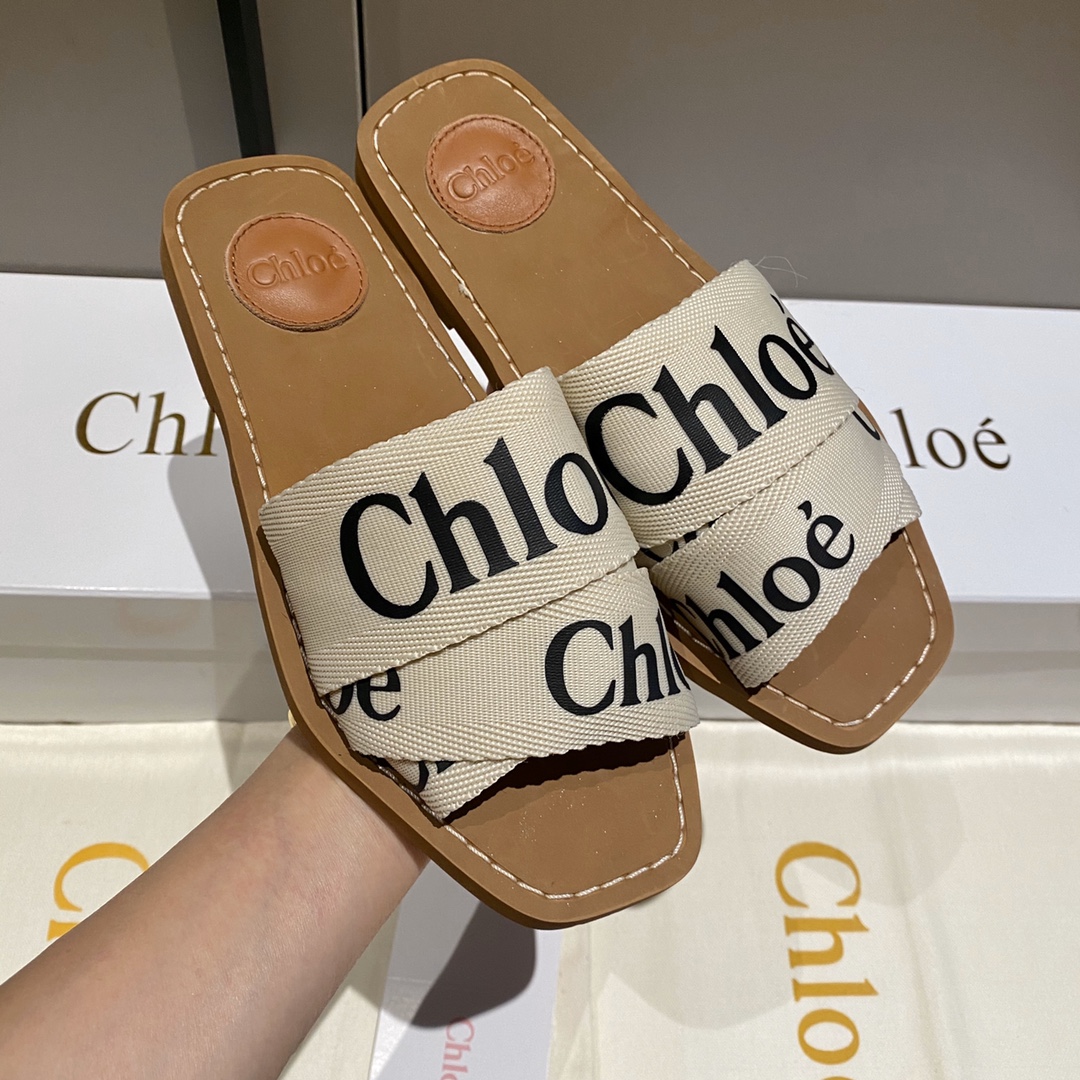 限定販売 最高品質 クロエ 靴 メンズ偽物 スリッパ ロゴプリント ファッション 便利 本革採用 ブラウン_7