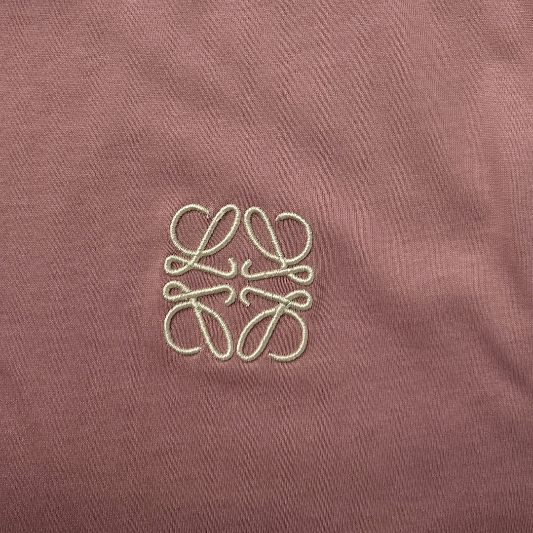 今季セール限定品 ロエベイメージコピー 純綿 Tシャツ トップス 半袖 シンプル 柔らかい 可愛い ピンク_6
