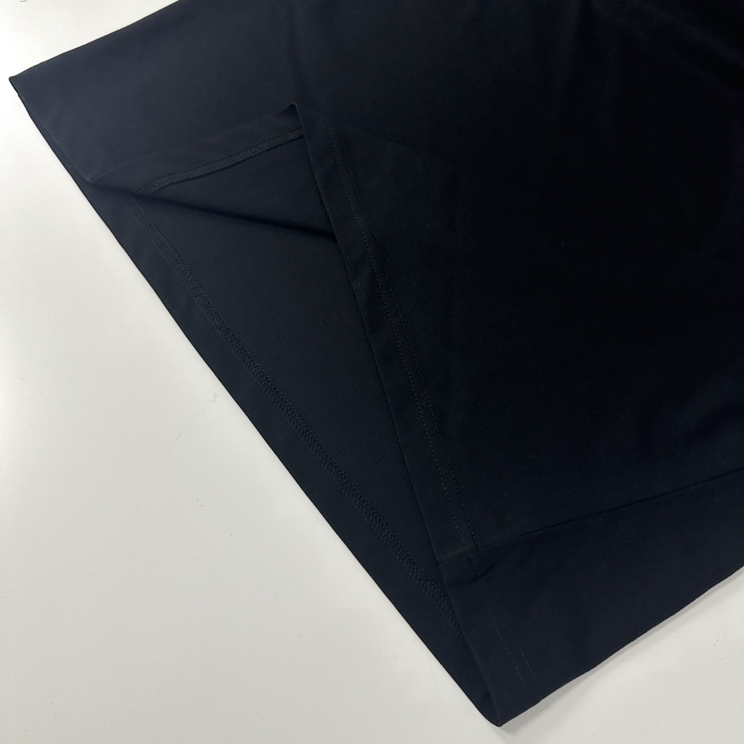 今季セール限定品 ロエベハウルtシャツスーパーコピー 純綿 Tシャツ トップス 半袖 シンプル 柔らかい 可愛い ブラック_8