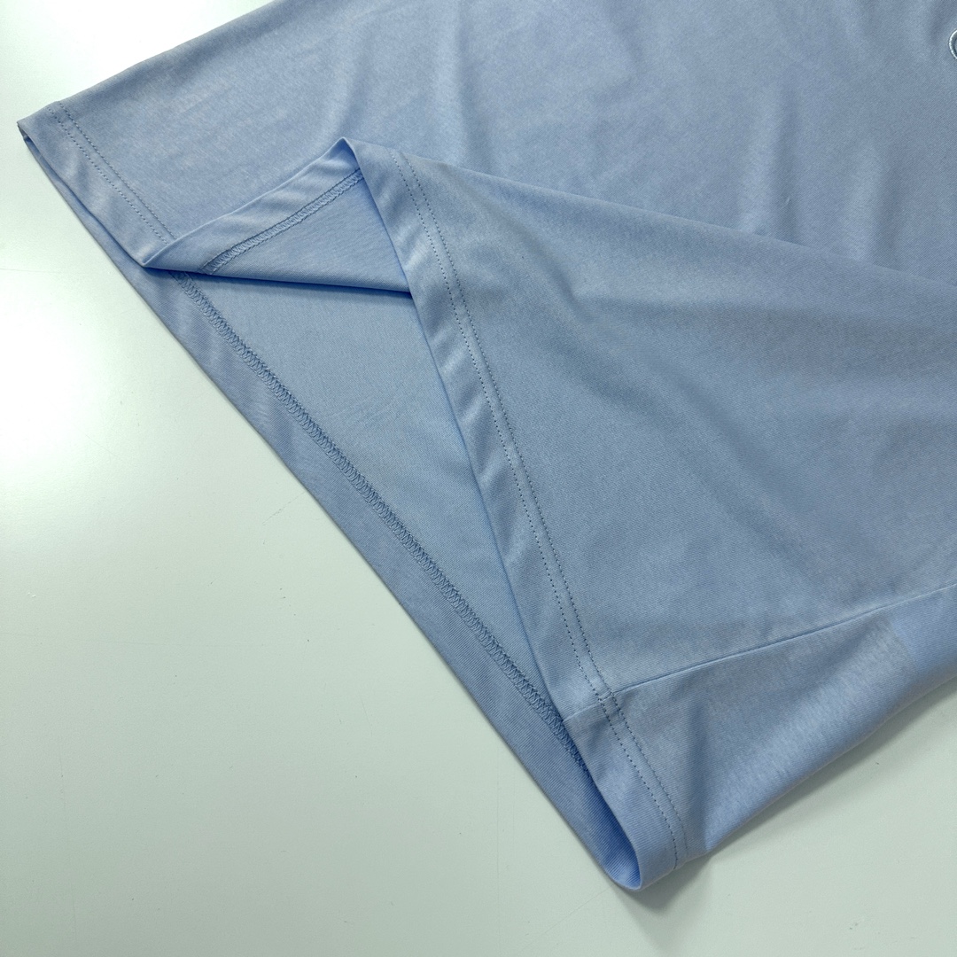 今季セール限定品 エベ tシャツ ウィメンズ激安通販 純綿 Tシャツ トップス 半袖 シンプル 柔らかい 可愛い ブルー_8