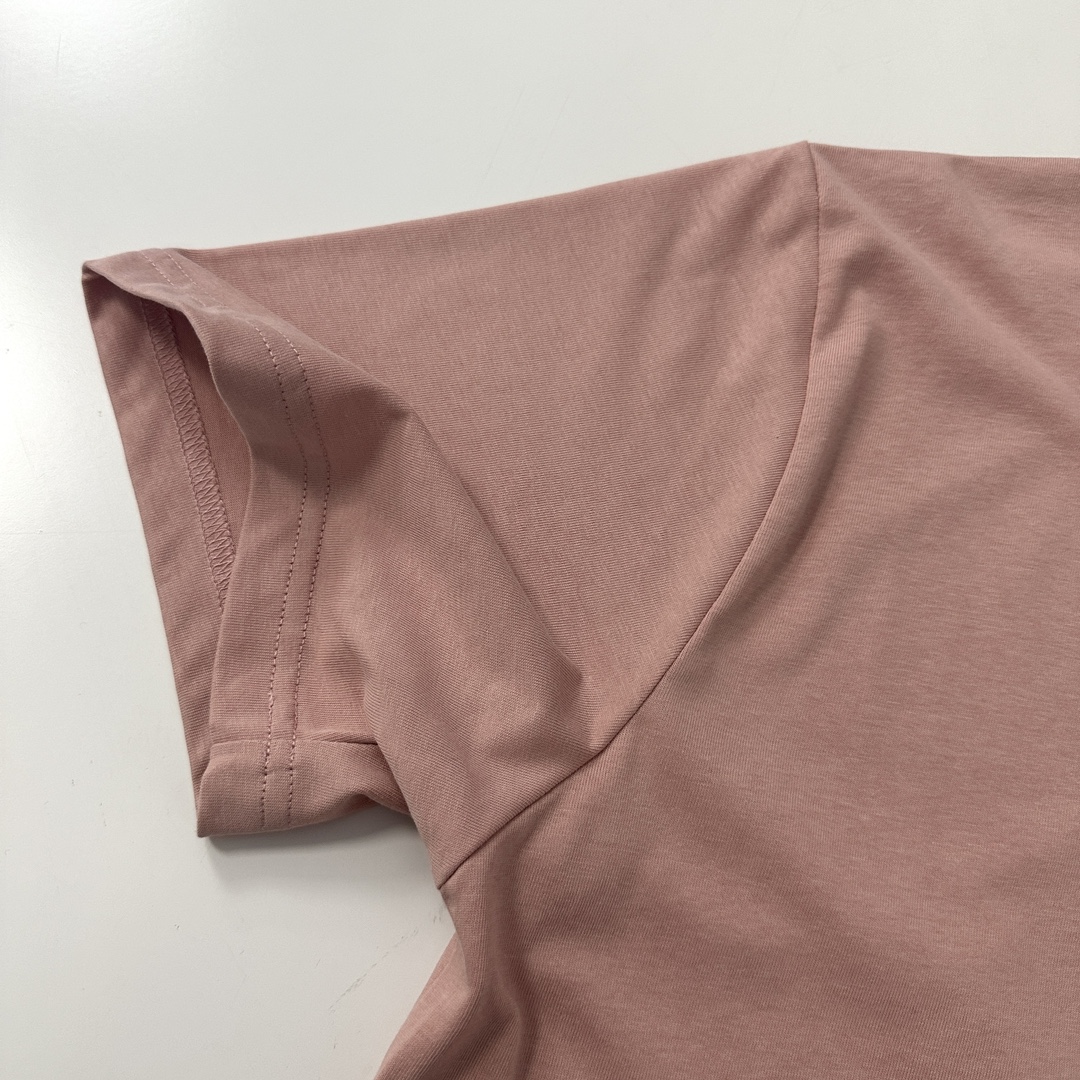 今季セール限定品 ロエベ tシャツ カルシファーＮ級品 純綿 Tシャツ トップス 半袖 シンプル 柔らかい 可愛い ピンク_7