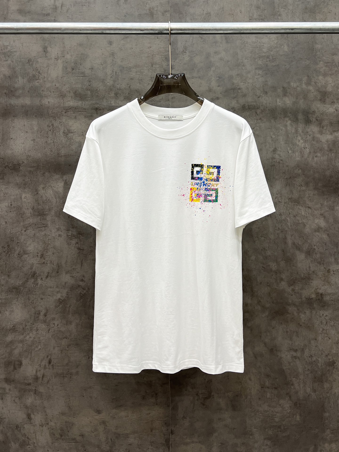 春夏人気定番安い ジバンシィ tシャツ レディースコピー 半袖 トップス プリント 純綿 ホワイト_1