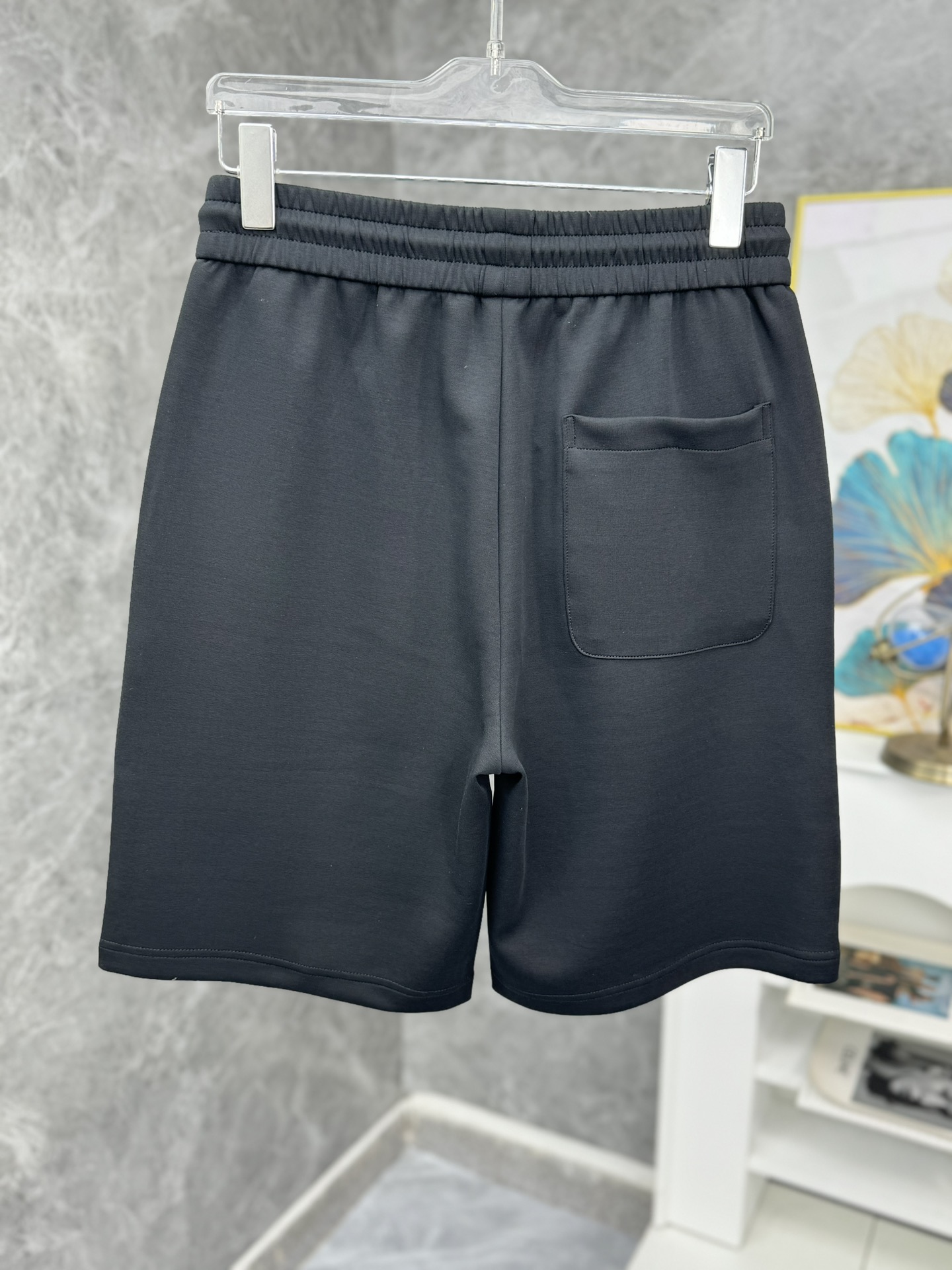 超激得新品 ロエベ 短パンＮ級品 純綿 カジュアル ショットパンツ ズボン 夏 海水浴用 ランニング 柔らかい ブラック_9