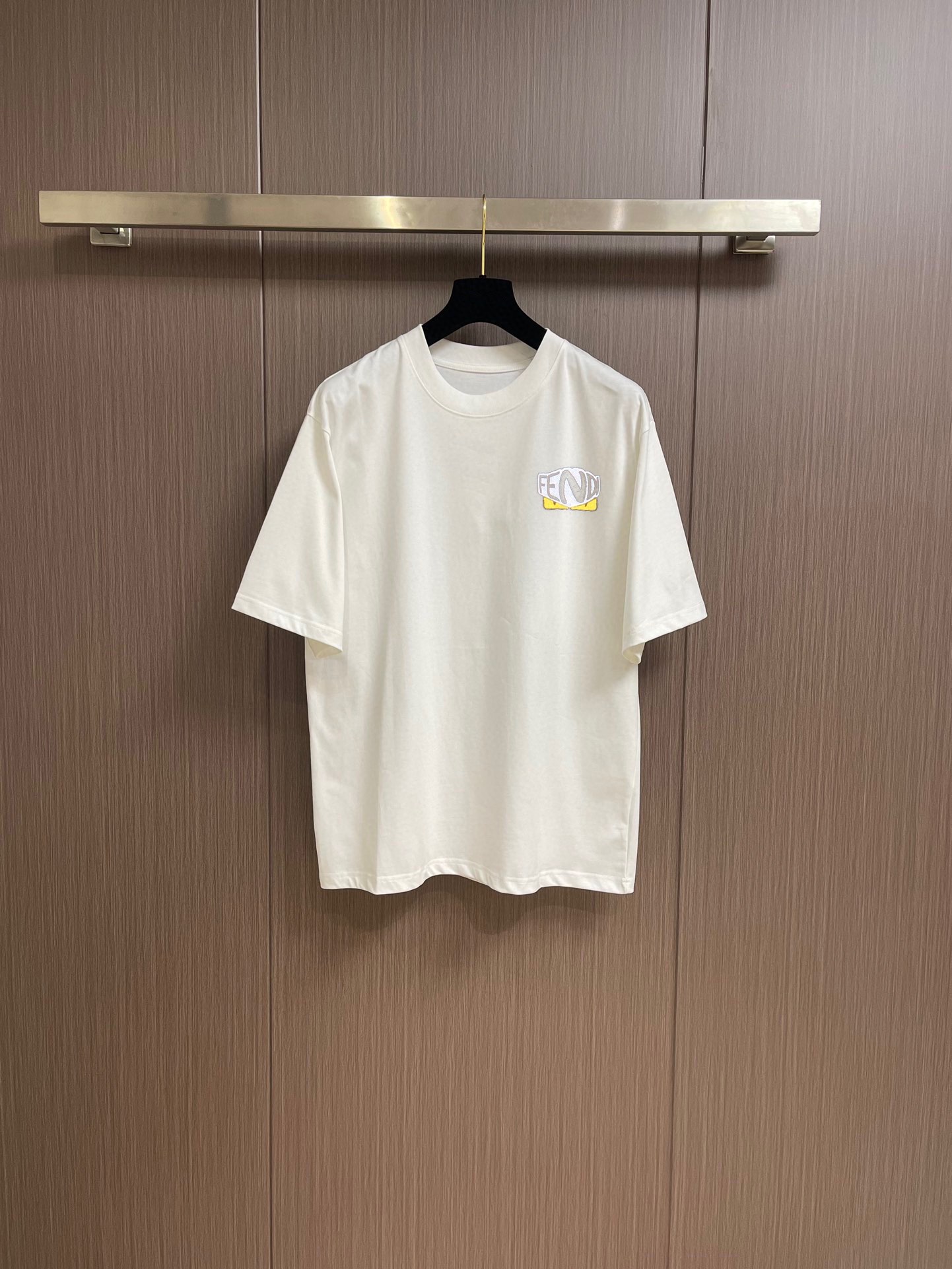 数量限定の爆買 fendi モンスター t シャツスーパーコピー トップス 純綿 柔らかい プリント 短袖 ホワイト_1