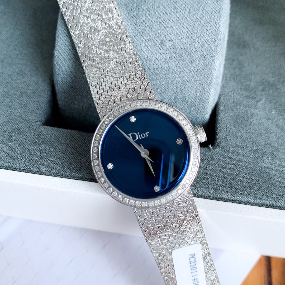 【激安】最安値 人気ディオールウォッチコピー La D de Dior Satineシリーズ_2