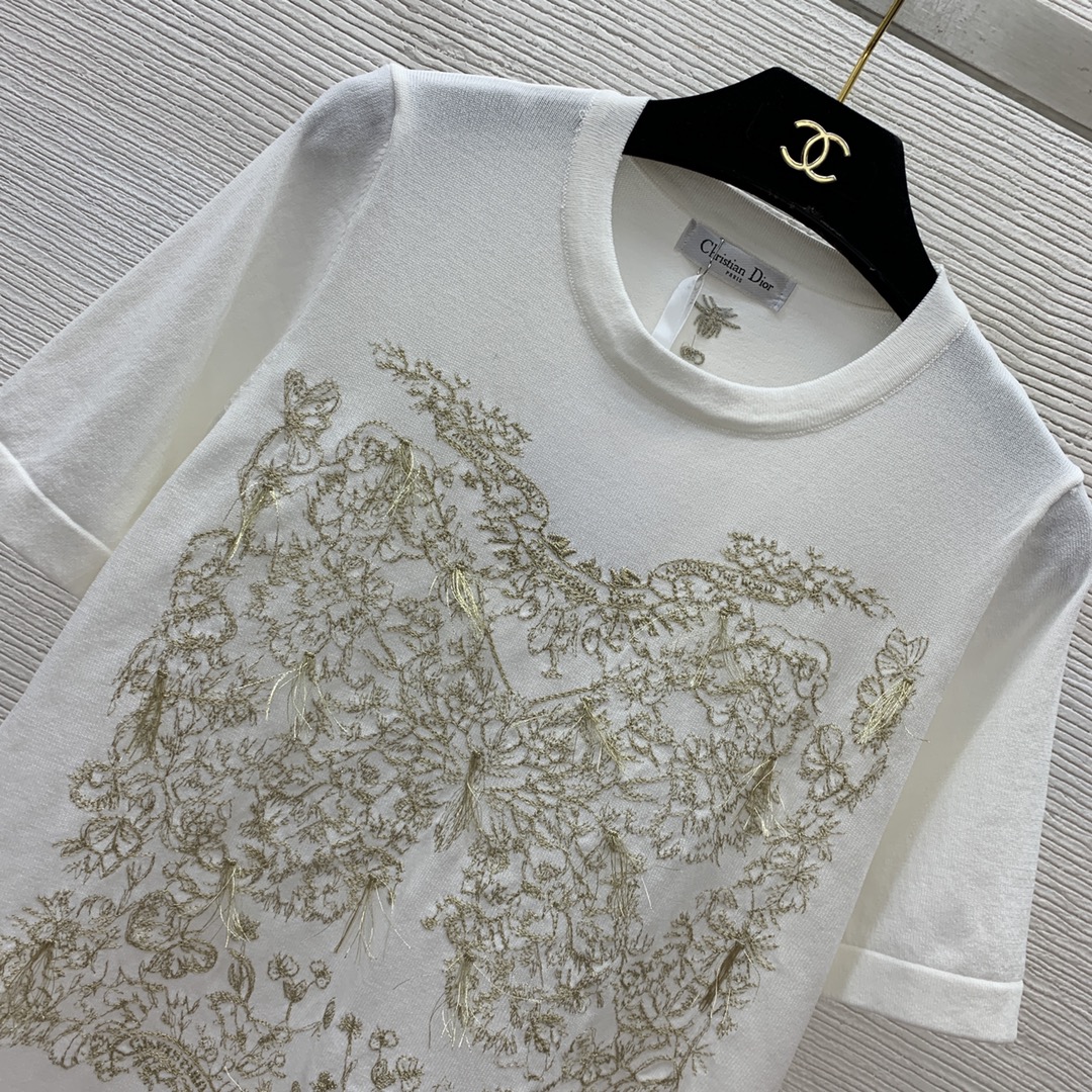 NEW圧倒的な新作レディース ディオール tシャツn級品 上質な素材 幅広いスタイルにマッチ_1