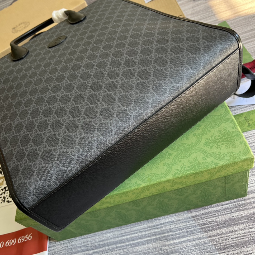 注目される美品バッグ gucciスーパーコピー674155 豪華なブラウンパターンレザー_5