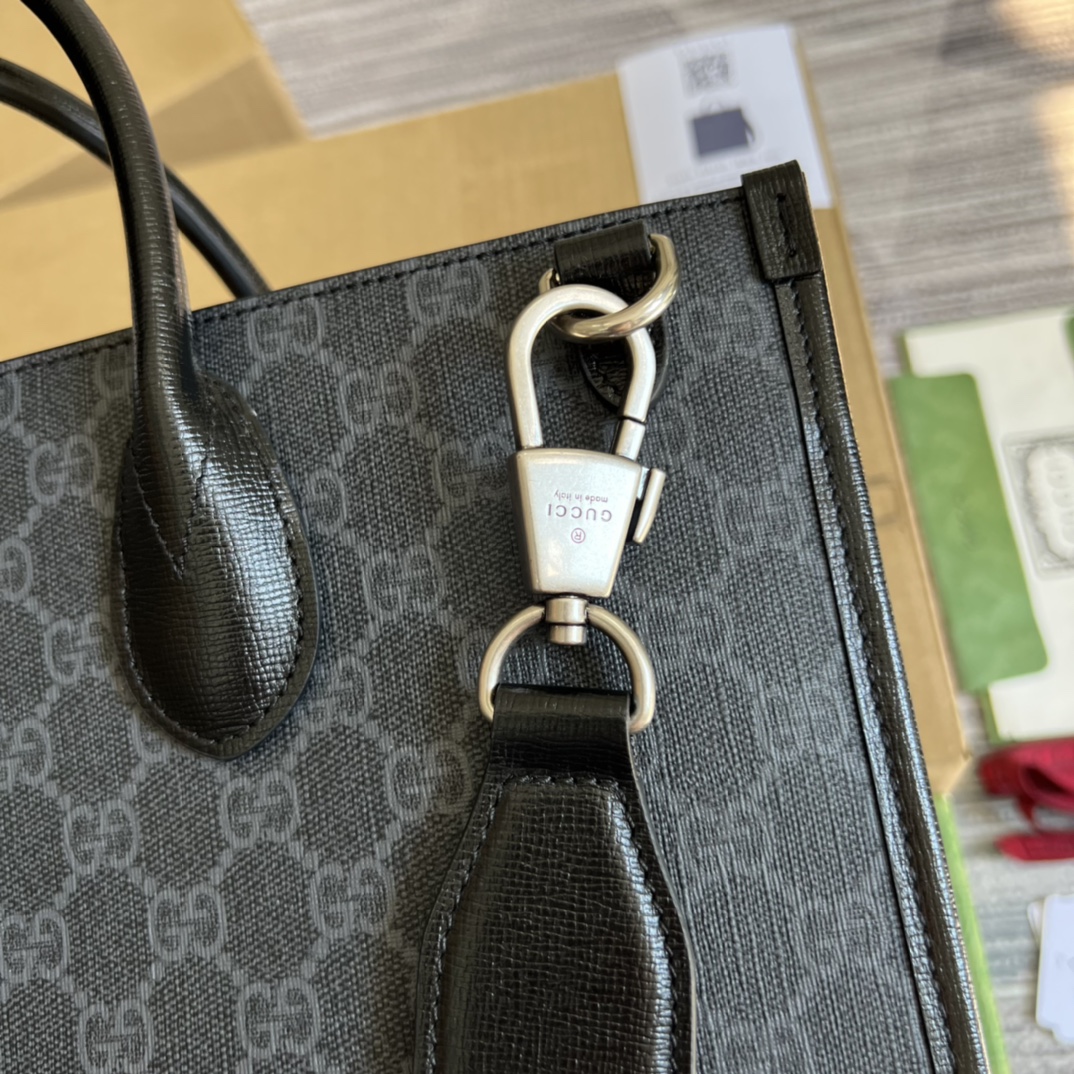 注目される美品バッグ gucciスーパーコピー674155 豪華なブラウンパターンレザー_6