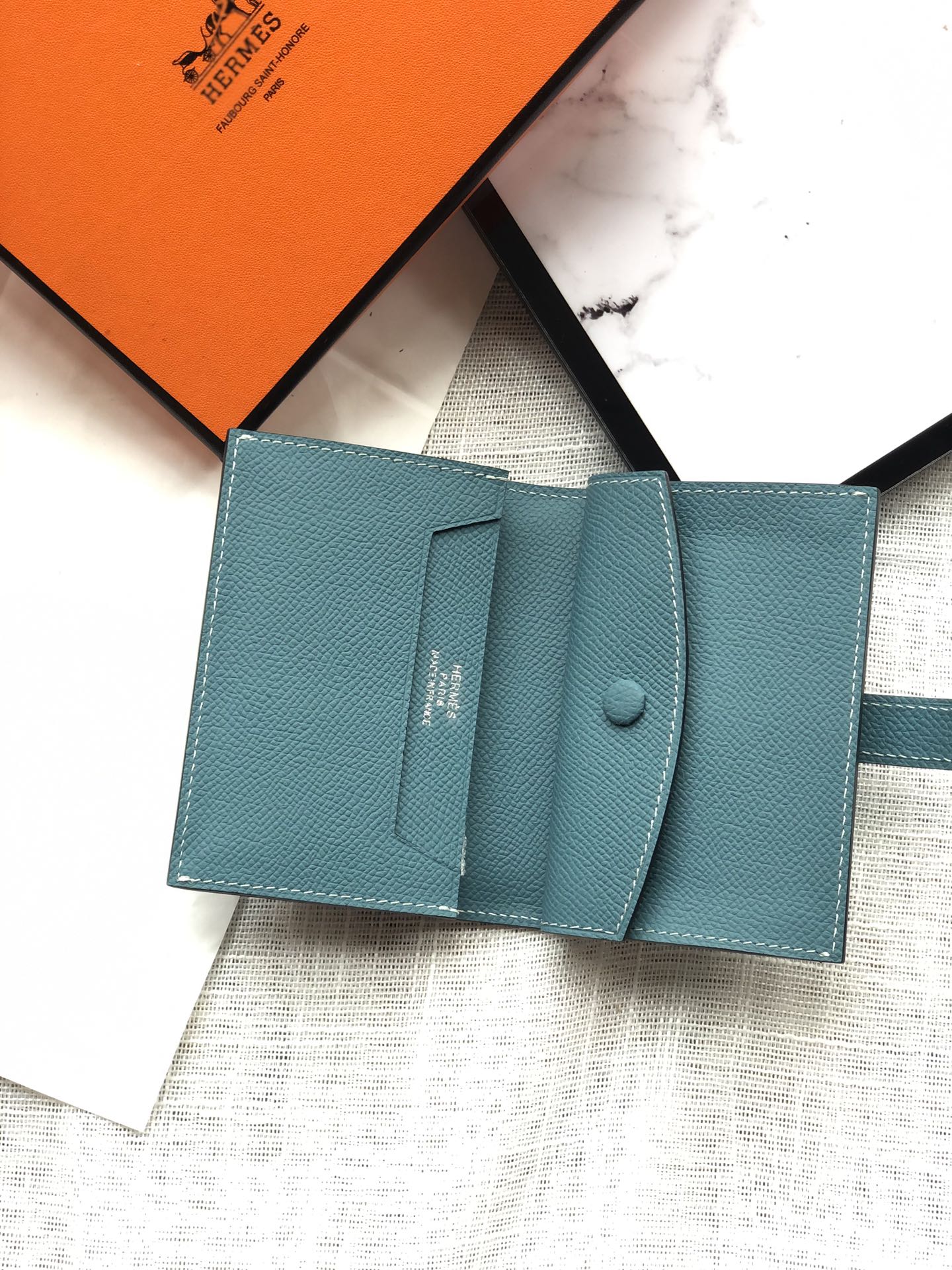 お赤字超特価格安ショルダー財布 エルメス財布コピーエプソムレザー　大容量　BEARN_3