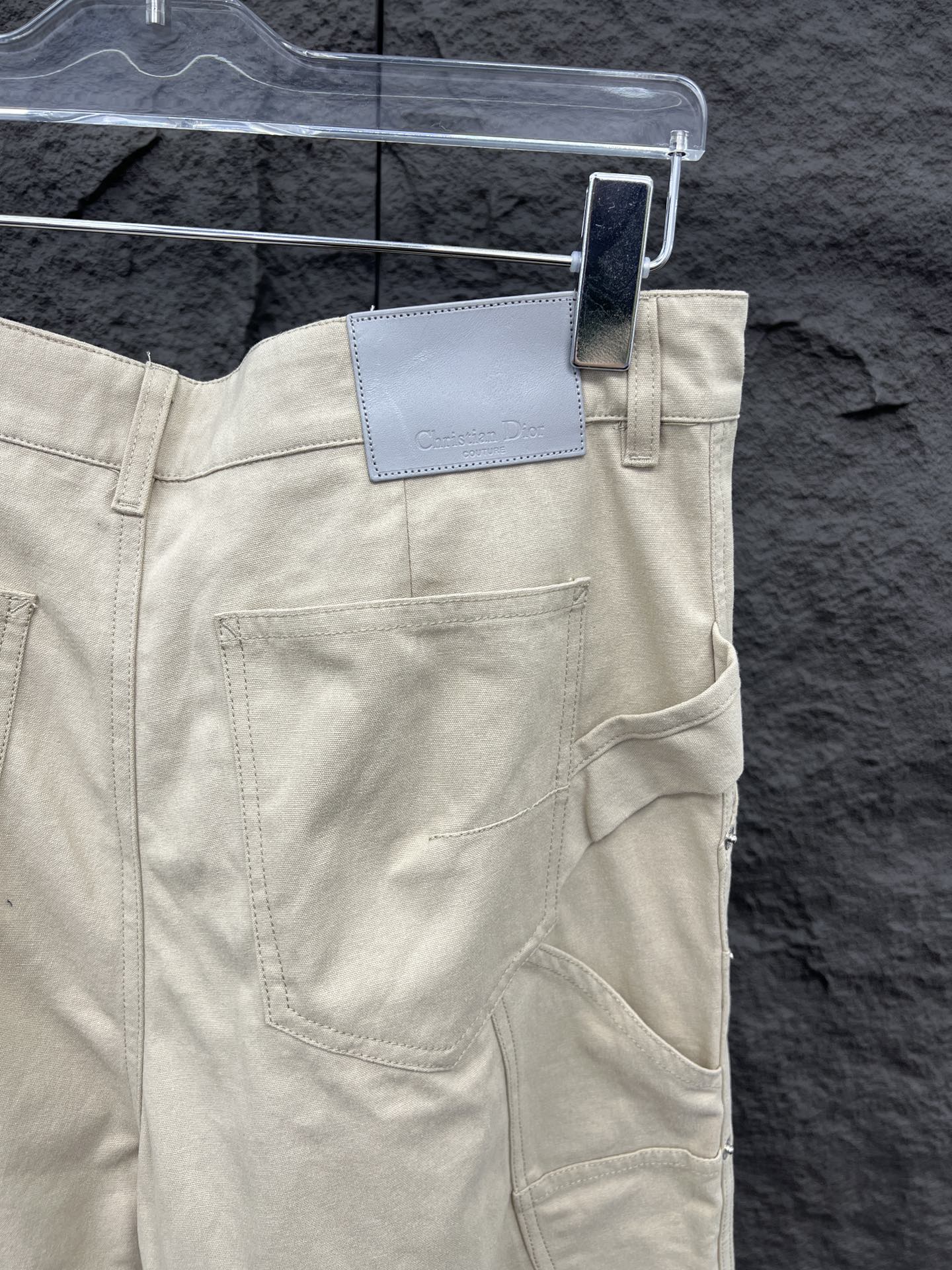 オシャレにお得100%新品ディオールズボンコピーコットン キャンバス製 ワークパンツ_7