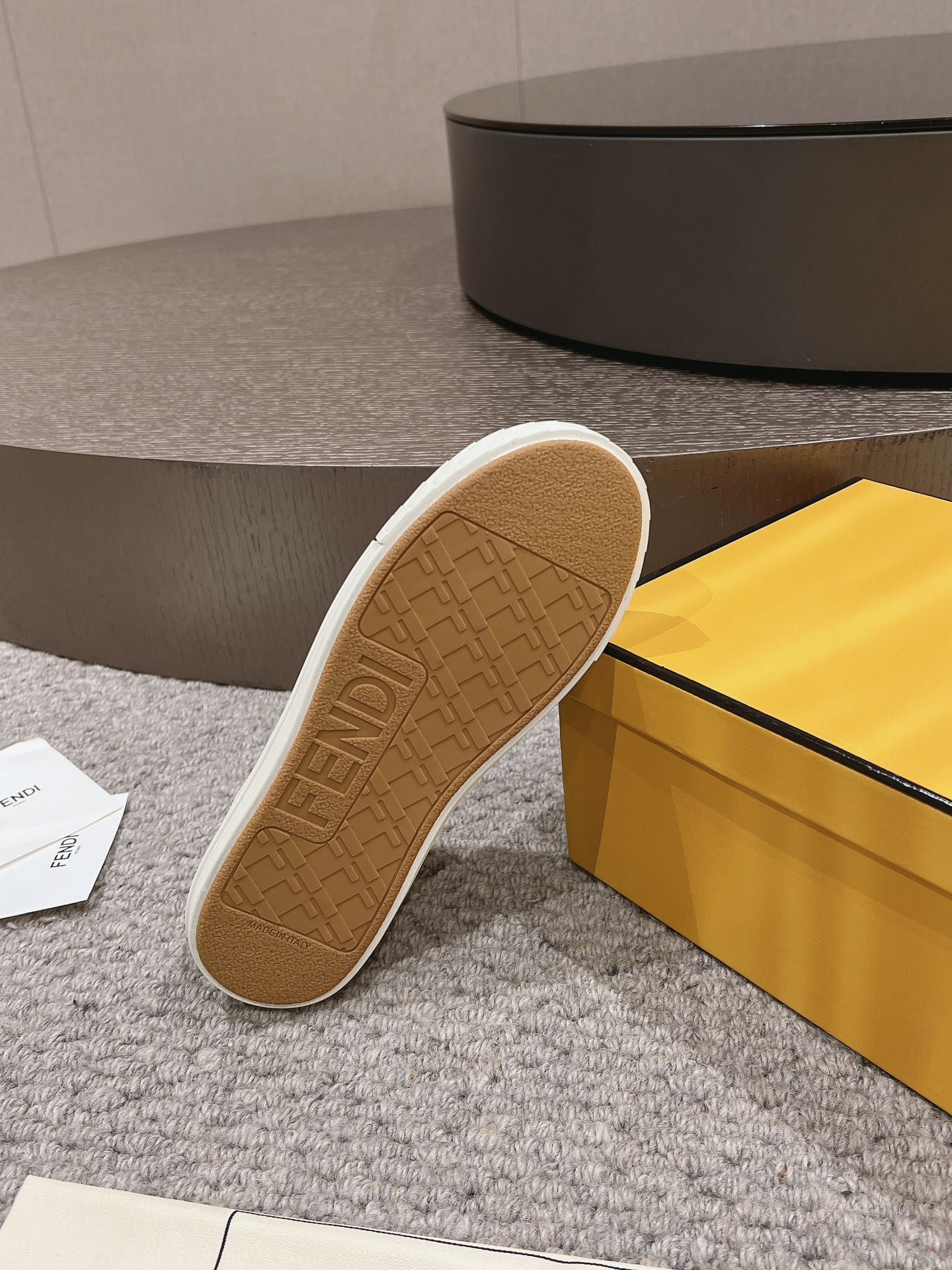 fendi ソックススニーカーコピー カジュアルシューズ  ゴム底 通気性いい カンバス 軽量 快適 レディ ブルー_8