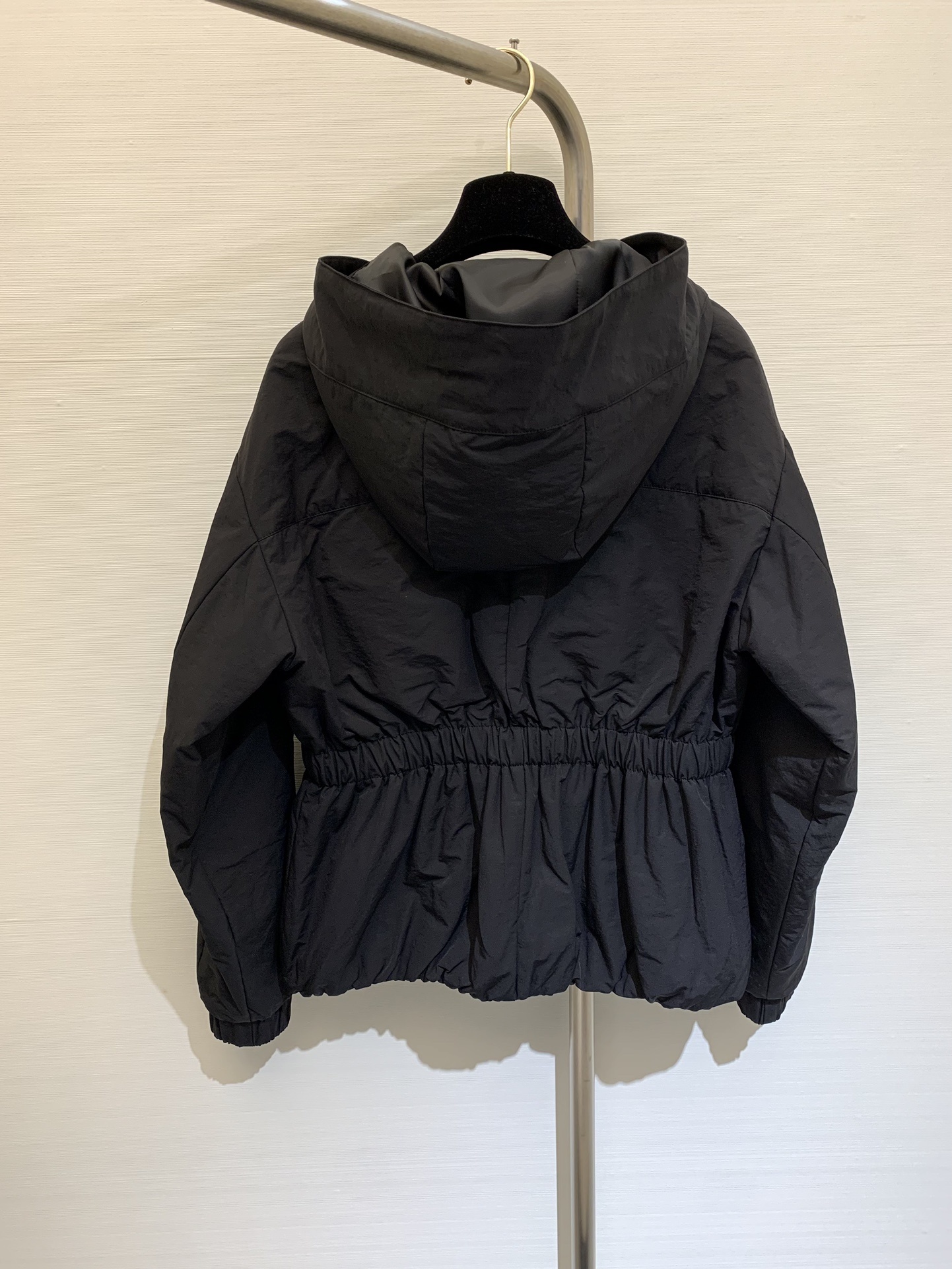 2024年のお買い得品 chanel ジャケット ツイードコピー アウター トップス 暖かい 柔軟 純綿 フード付き ブラック_5
