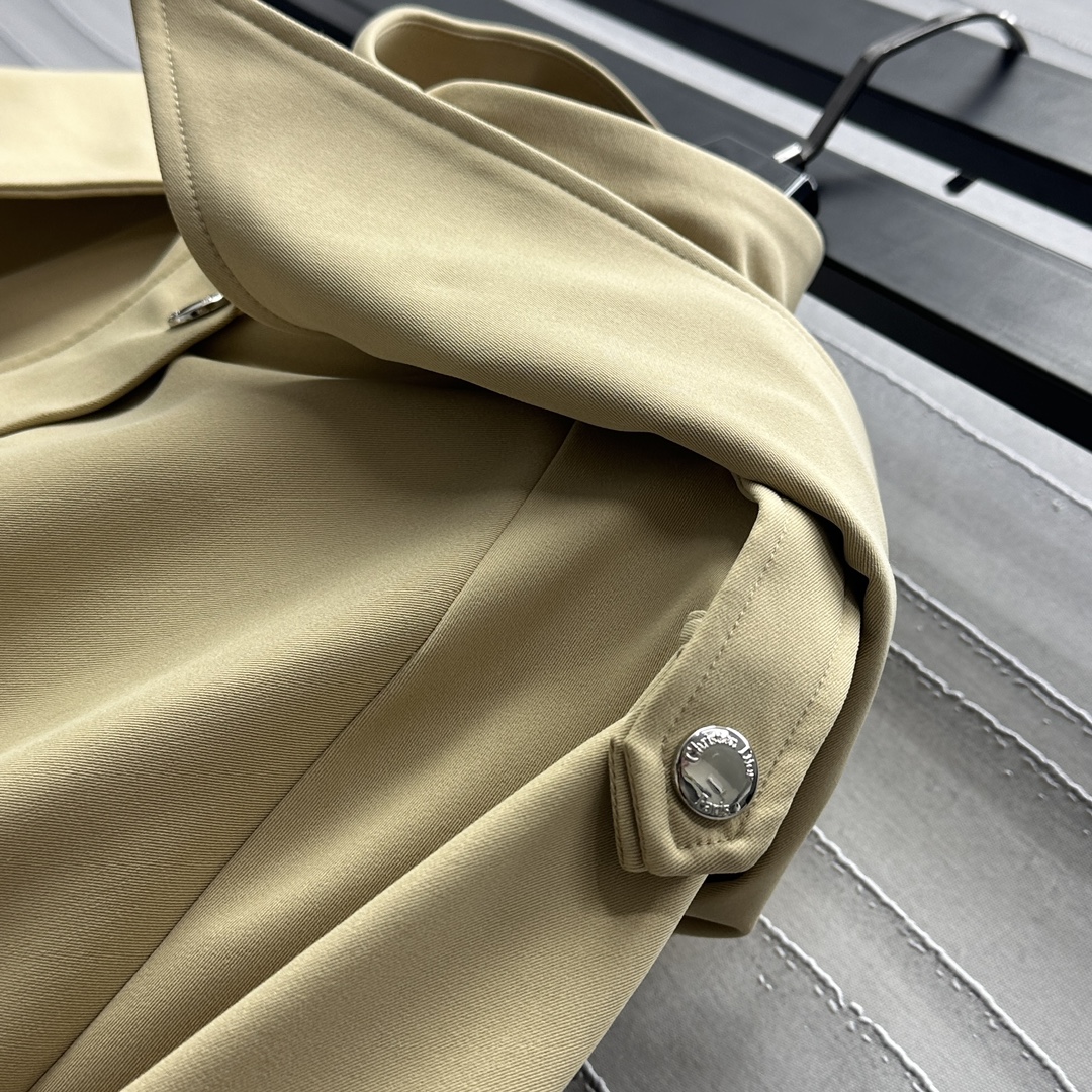 人気新作アイテム ディオールの服偽物 トップス アウター 保温 防風 コート ジャケット ブラウン_6
