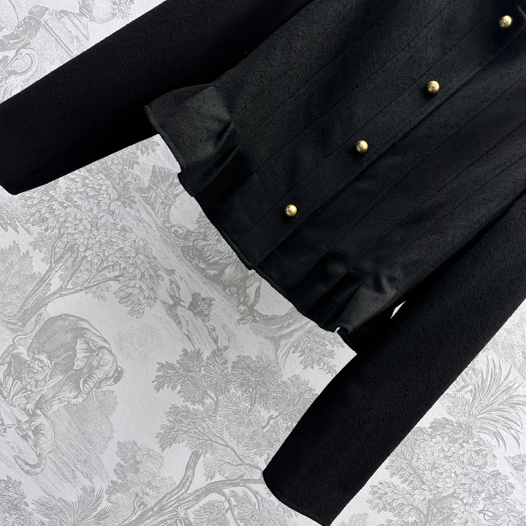 激安レディジャケット ディオールの服Ｎ級品 トップス アウター プリント 優雅 柔軟 ショット ブラック_6