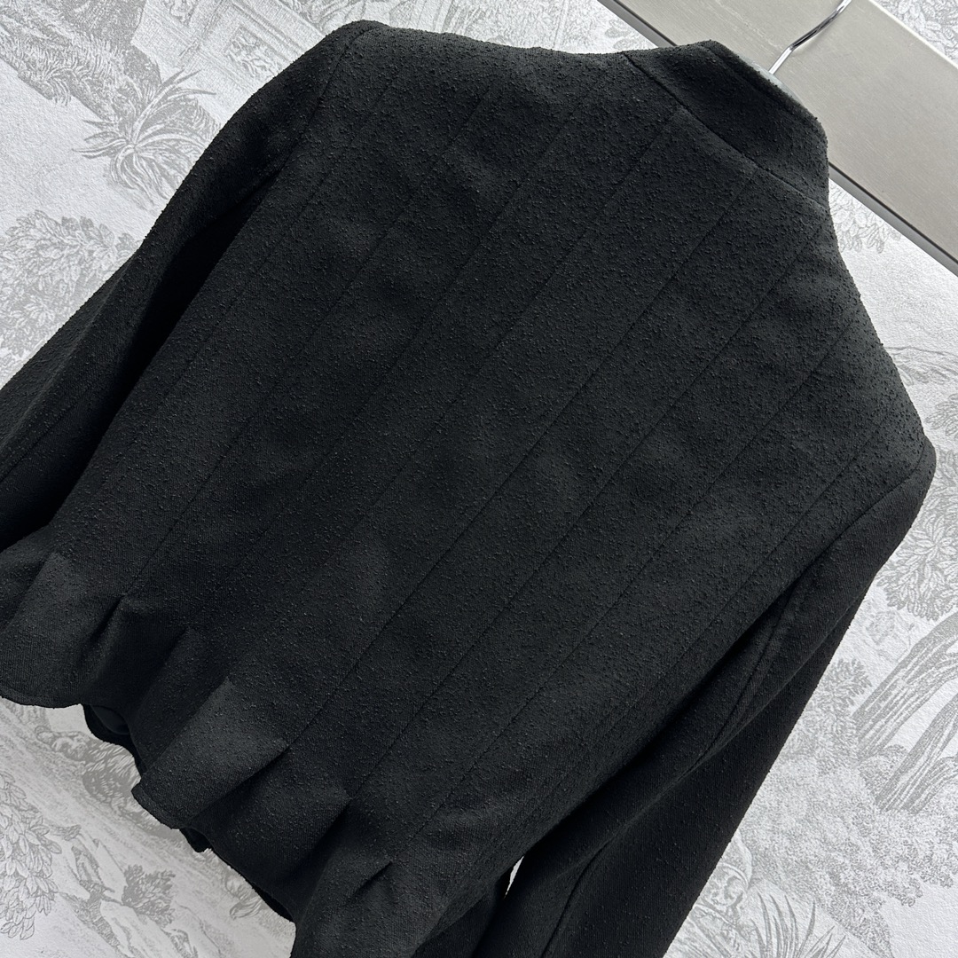 激安レディジャケット ディオールの服Ｎ級品 トップス アウター プリント 優雅 柔軟 ショット ブラック_7