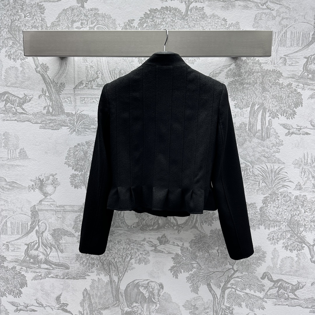 激安レディジャケット ディオールの服Ｎ級品 トップス アウター プリント 優雅 柔軟 ショット ブラック_2