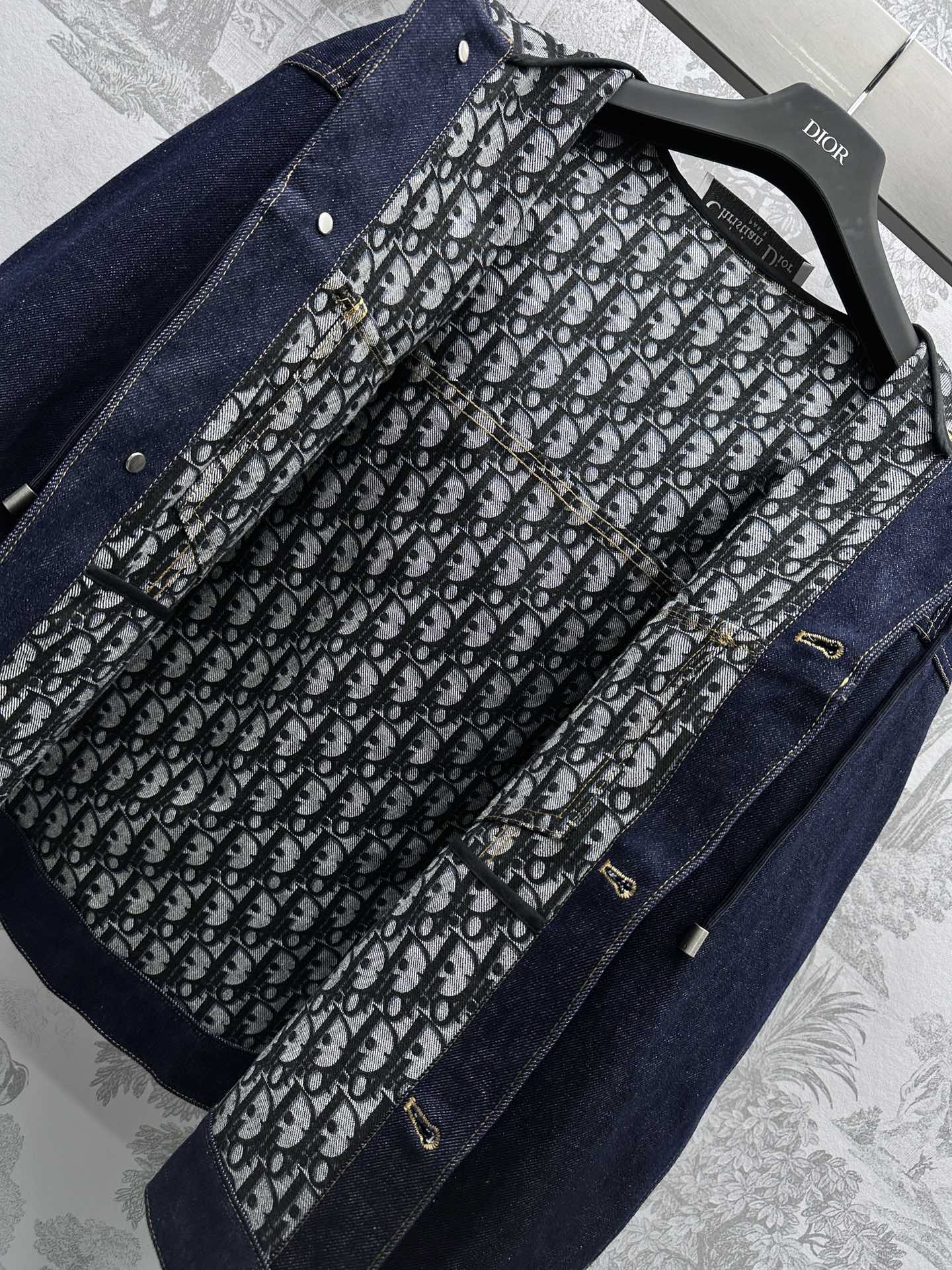 テディジャケット とは激安通販 トップス アウター デニム フード付き 高級品 ブルー_7