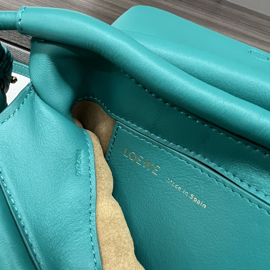 loewe トート バッグコピー レザー 本革 ハンドバッグ 肩掛け 柔軟 ファッション レディ 062317 ブルー_9