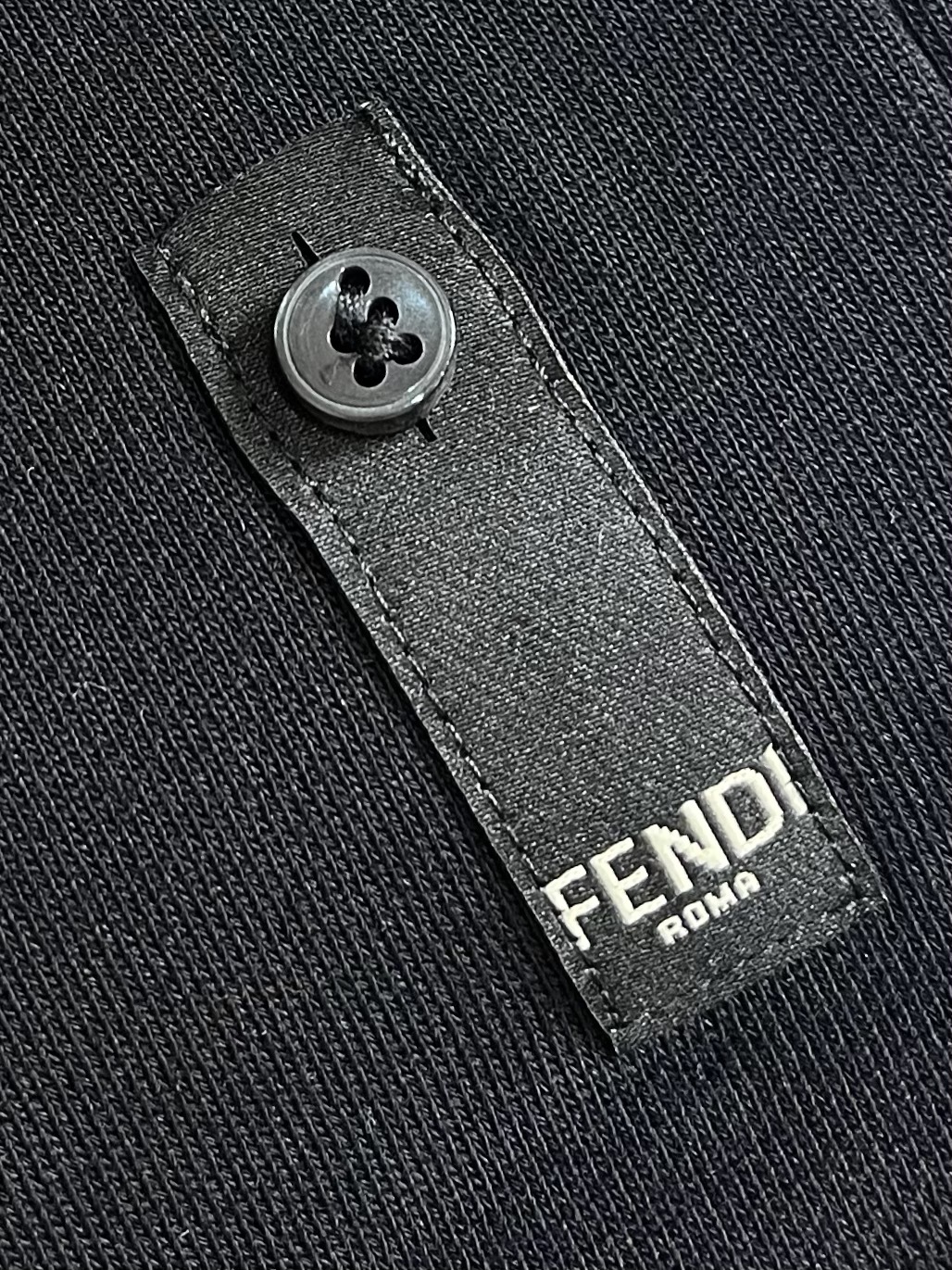 fendi モンスター パーカー偽物 トップス 純綿 カジュアル 柔らかい ロゴ刺繍 ブラック_7