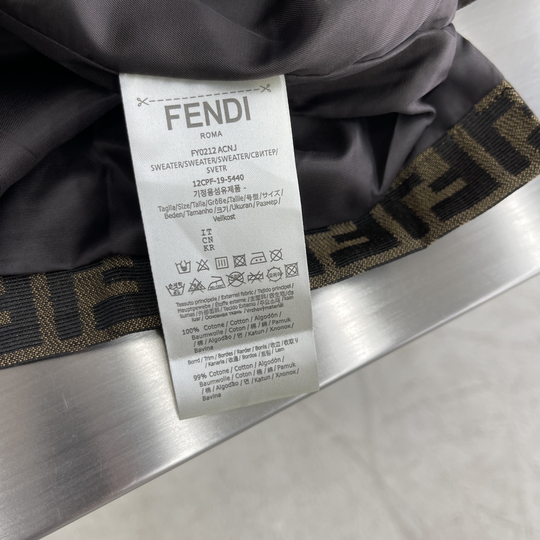 fendi カッター シャツコピー ビジネス 通勤 トップス 花柄 高級品 シンプル 柔らかい ブラウン_8