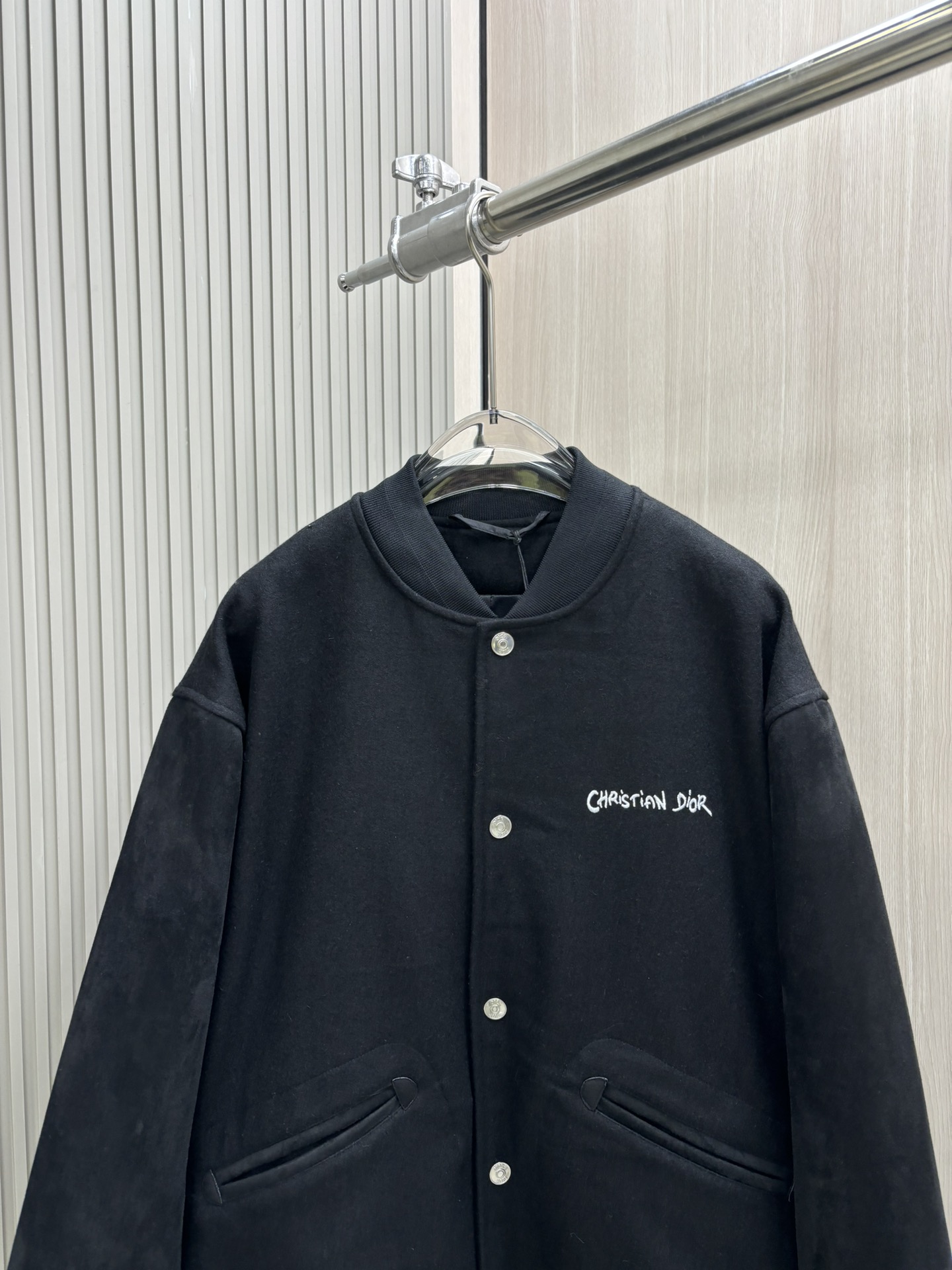 人気定番 テディジャケット とはコピー トップス アウター 暖かい カジュアル 野球服 ブラック_5