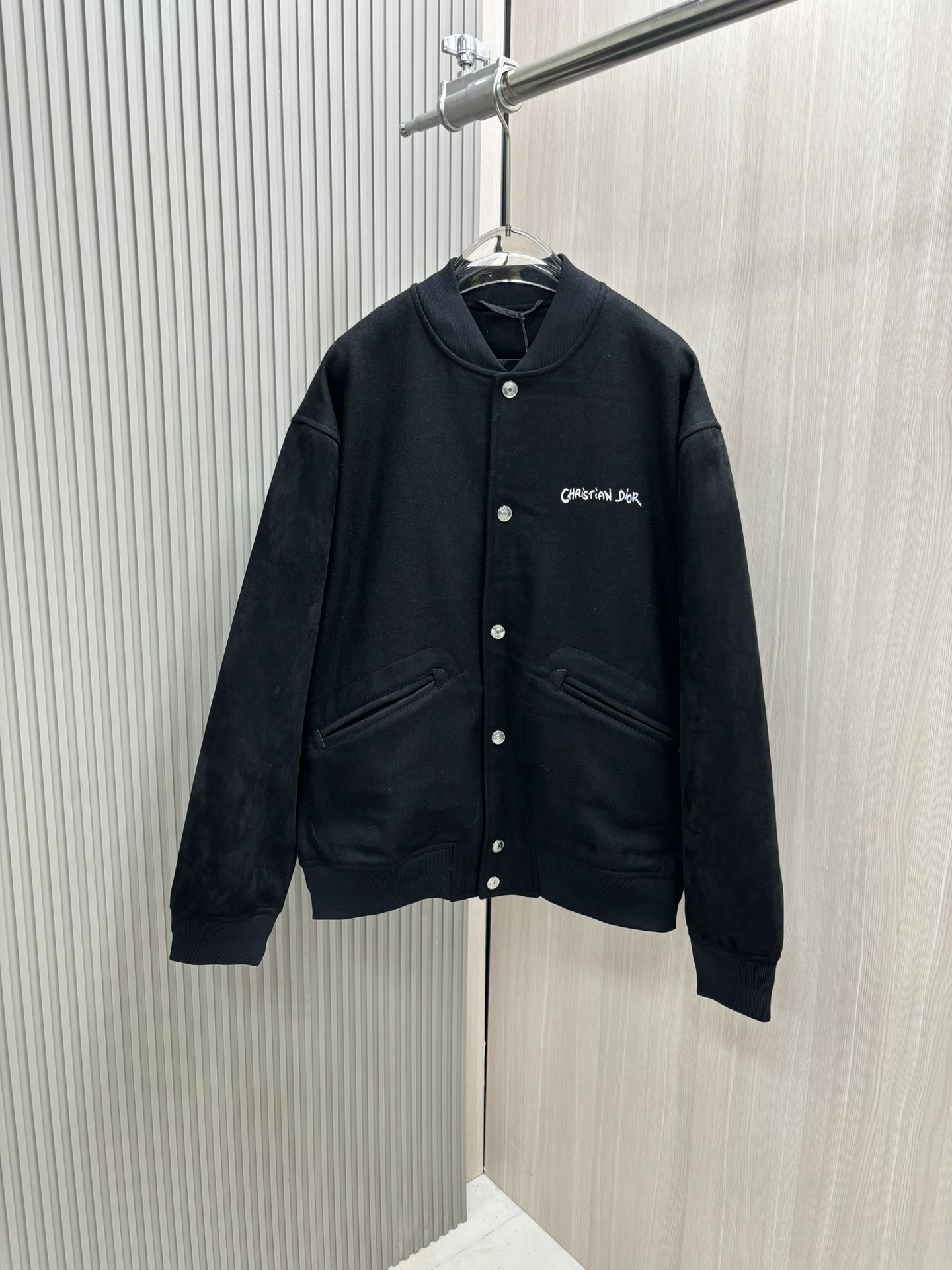 人気定番 テディジャケット とはコピー トップス アウター 暖かい カジュアル 野球服 ブラック_7