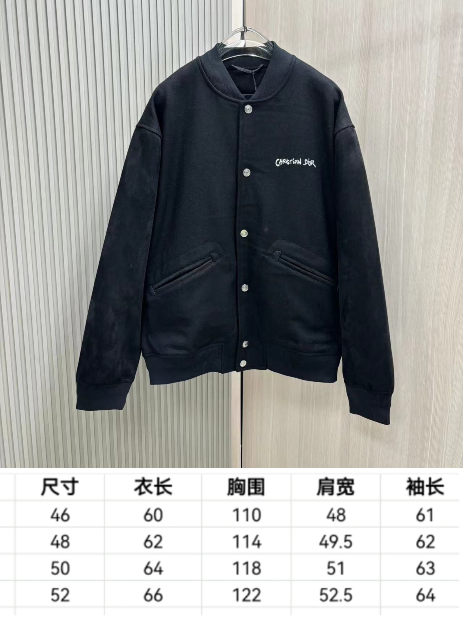 人気定番 テディジャケット とはコピー トップス アウター 暖かい カジュアル 野球服 ブラック_9