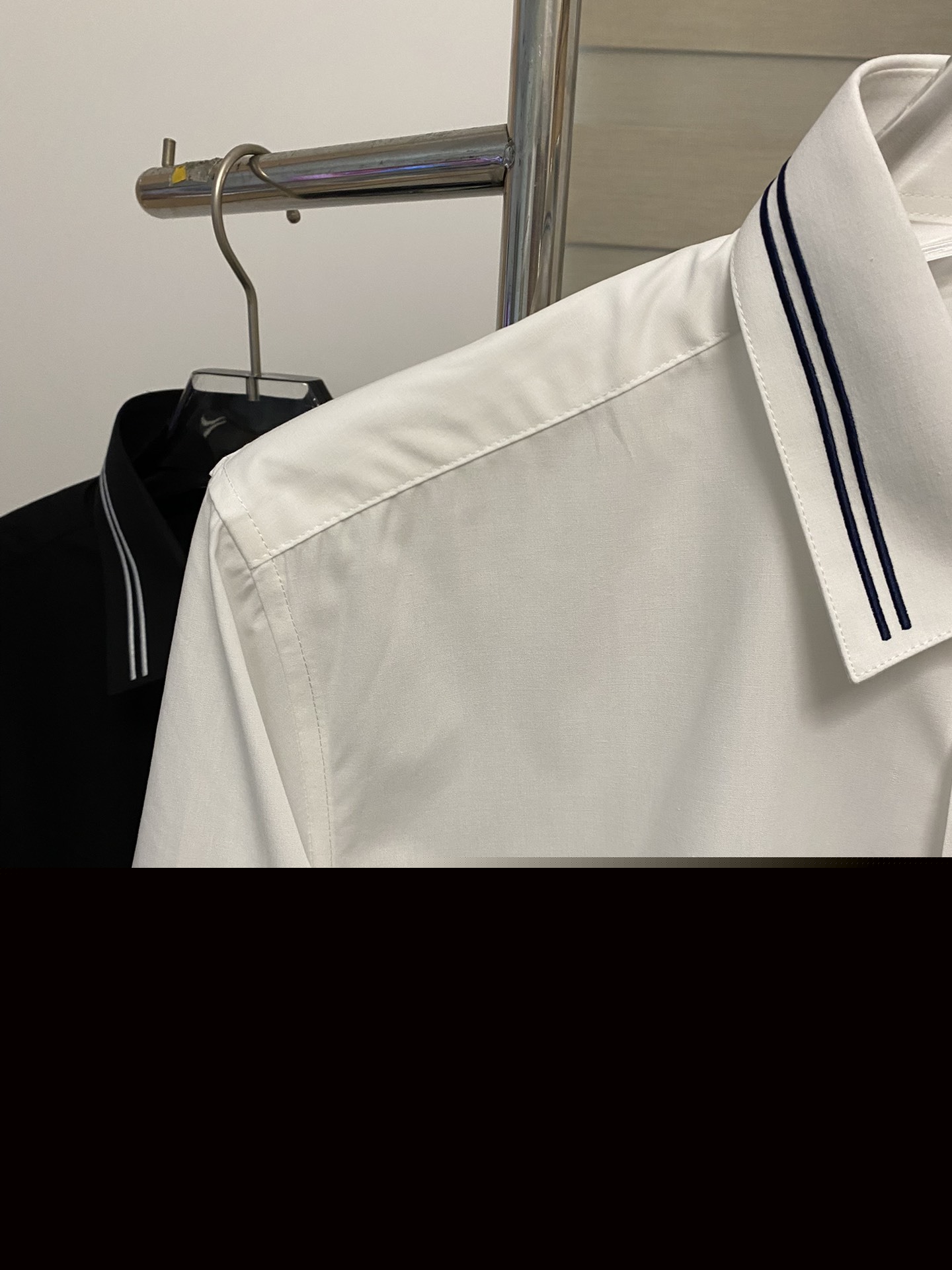 最新到着‼バーバリー トップス メンズ偽物 綿 シャツ 縦じま ビジネス 通勤服 A16020 ホワイト_2