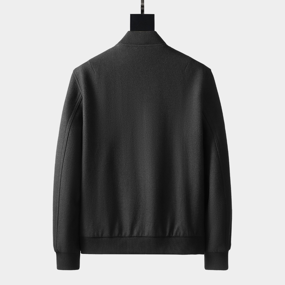loewe ボンバー ジャケット偽物 トップス カジュアル メンズ 野球 ランニング 運動 SGT24420 ブラック_2