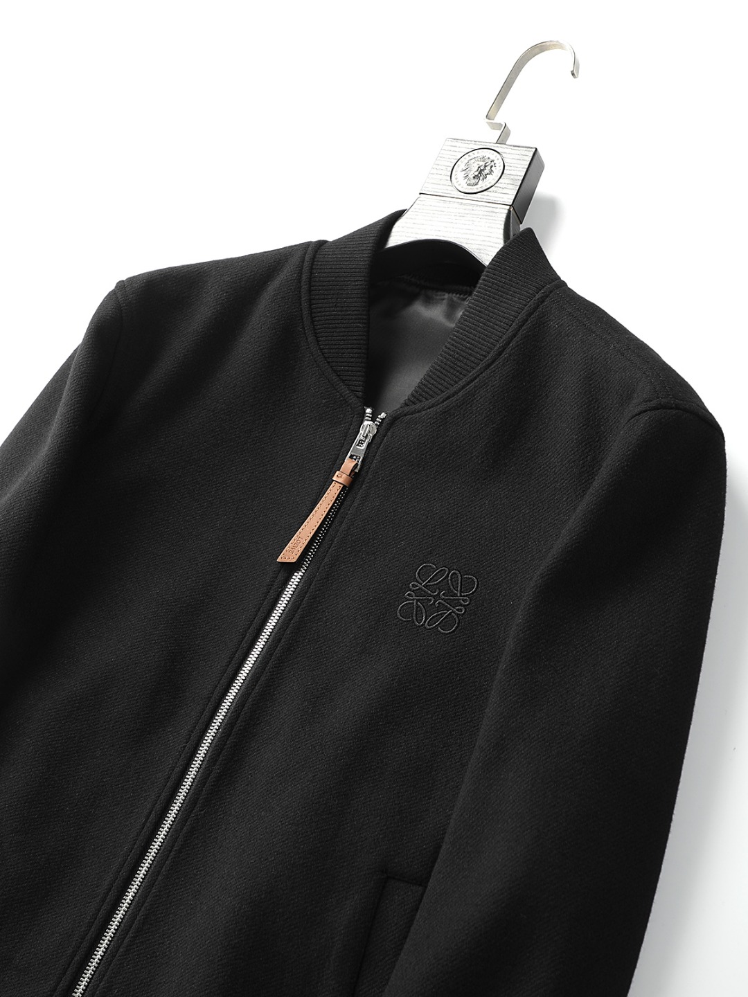loewe ボンバー ジャケット偽物 トップス カジュアル メンズ 野球 ランニング 運動 SGT24420 ブラック_3