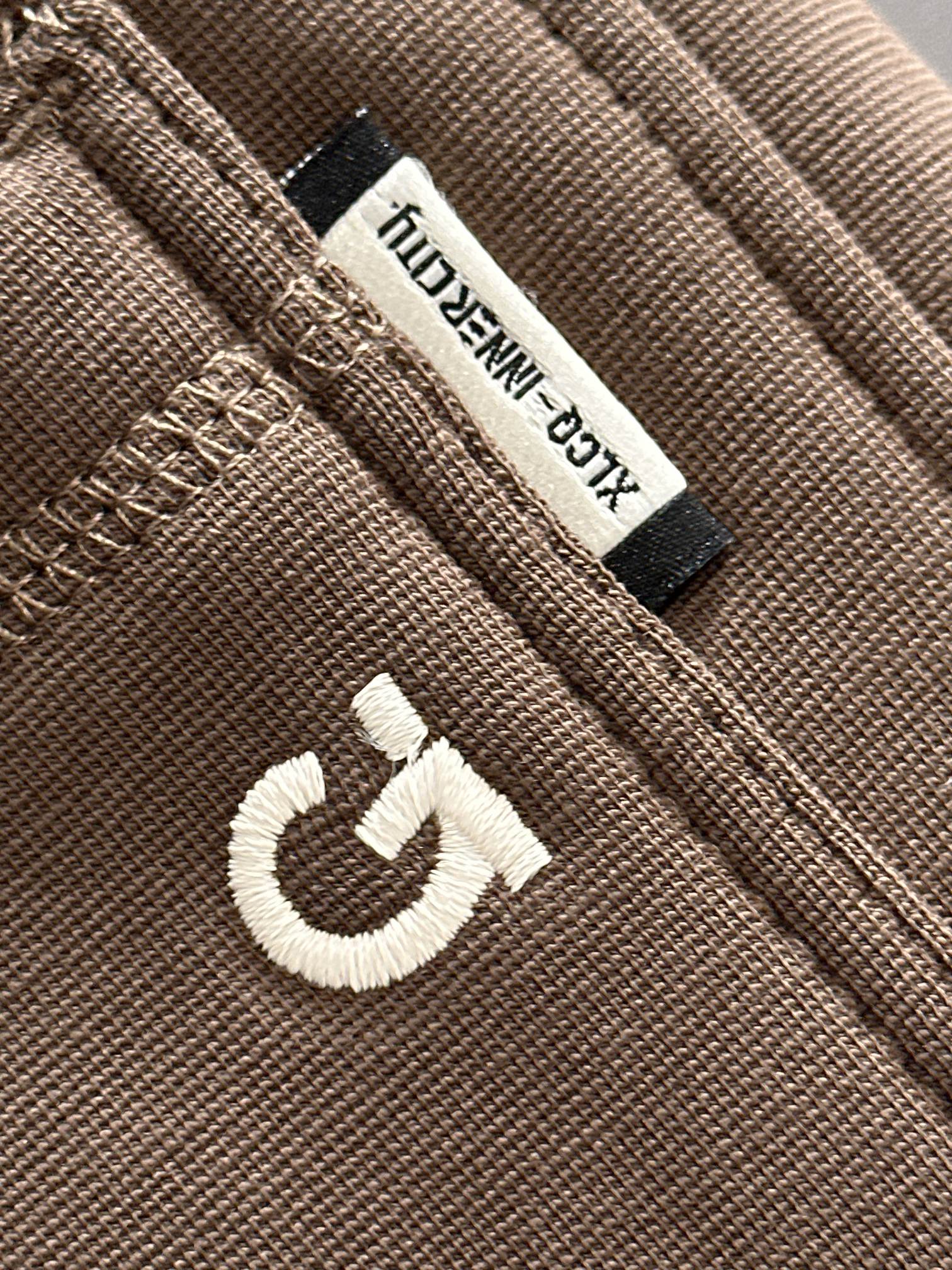 gucci ズボン メンズ偽物 新品 ゆったり 純綿 カジュアルパンツ ランニング 運動 ブラウン_4