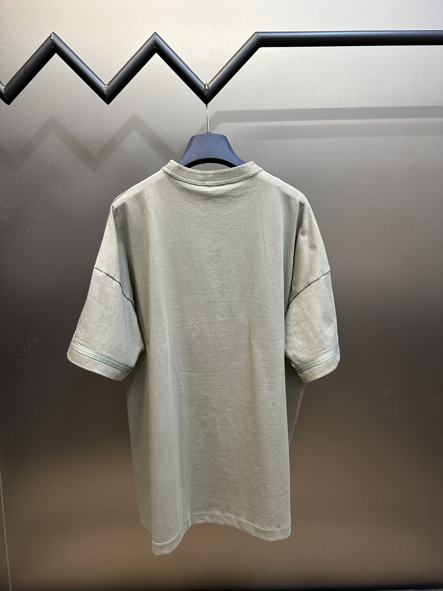 メンズ ストーン アイランド t シャツコピー トップス 半袖 Dior & Stone Islandコラボ 純綿 グレイ_3