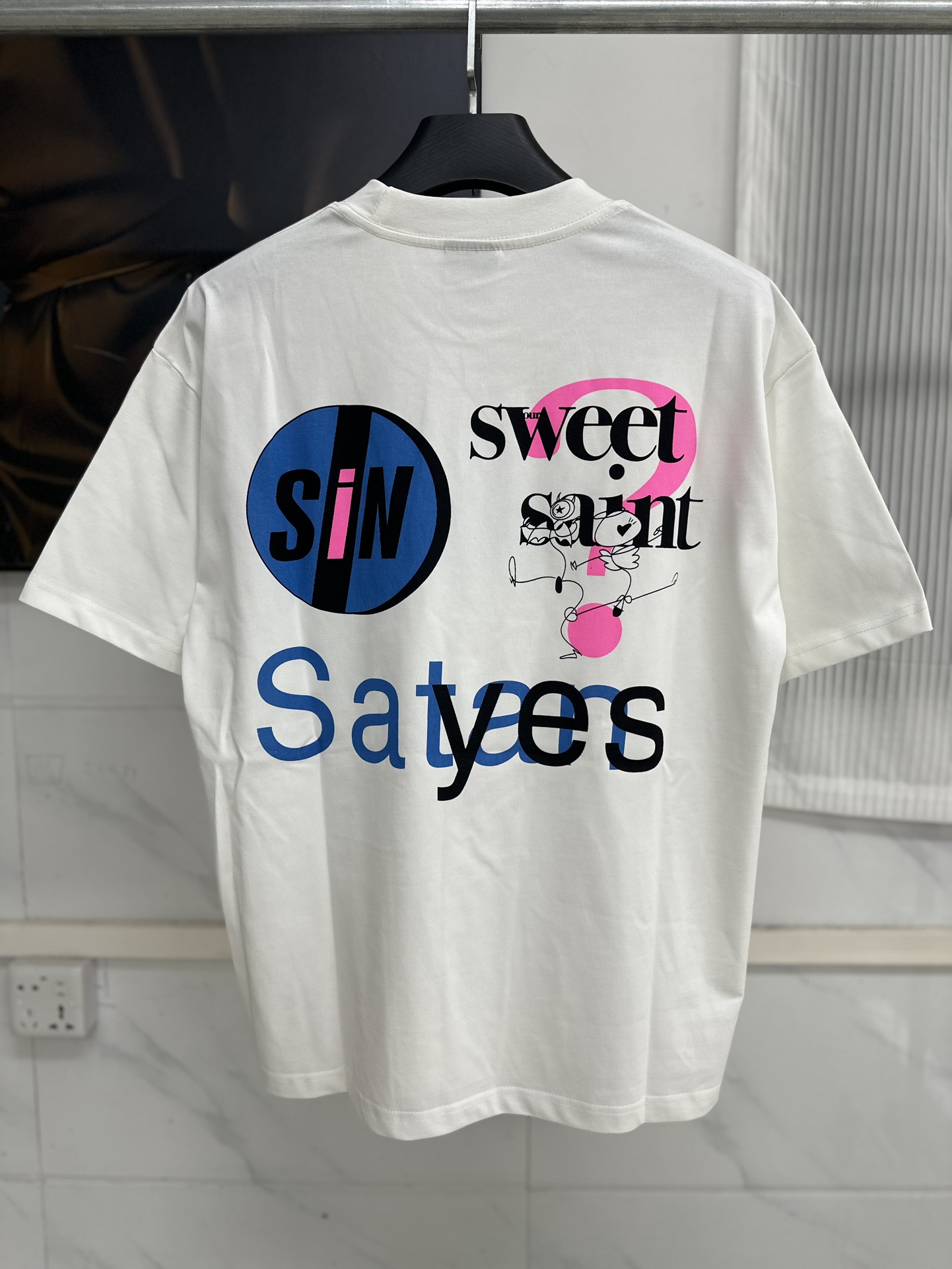 上質商品 セントマイケルtシャツコピー トップス 純綿 プリント 夏 半袖 シンプル ホワイト_15