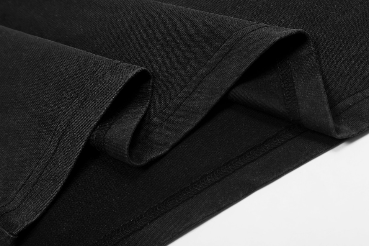 セントマイケル 服偽物 綿 トップス 半袖 Ｔシャツ VT9145 プリント 高級感たっぷり ブラック_9