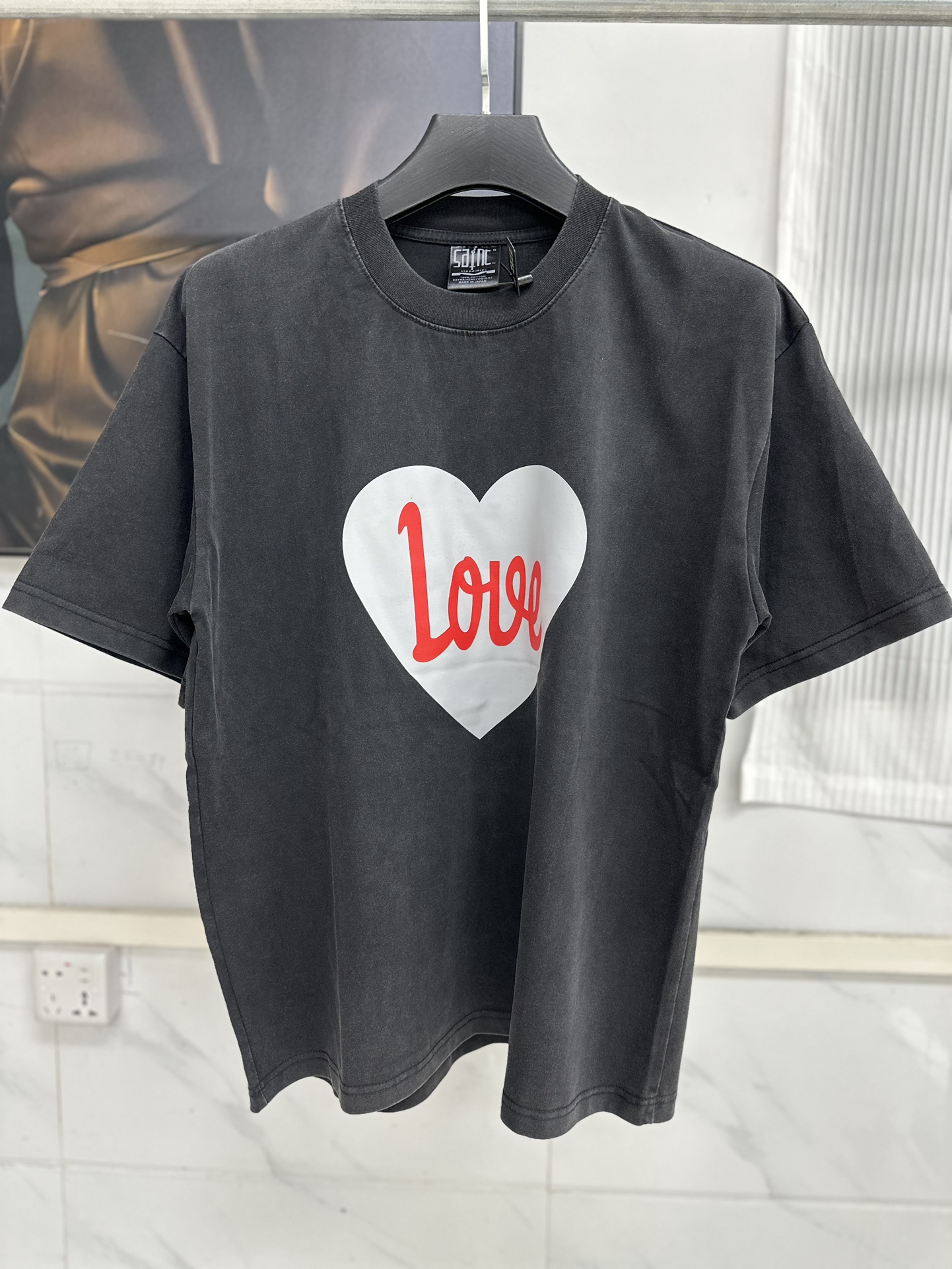 セントマイケル 服偽物 綿 トップス 半袖 Ｔシャツ VT9145 プリント 高級感たっぷり ブラック_12