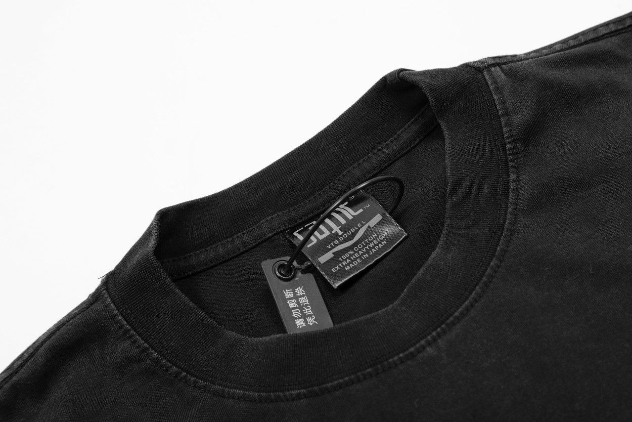 セントマイケル 横浜コピー 綿 トップス 半袖 Ｔシャツ VT9143 プリント 高級感たっぷり ブラック_4
