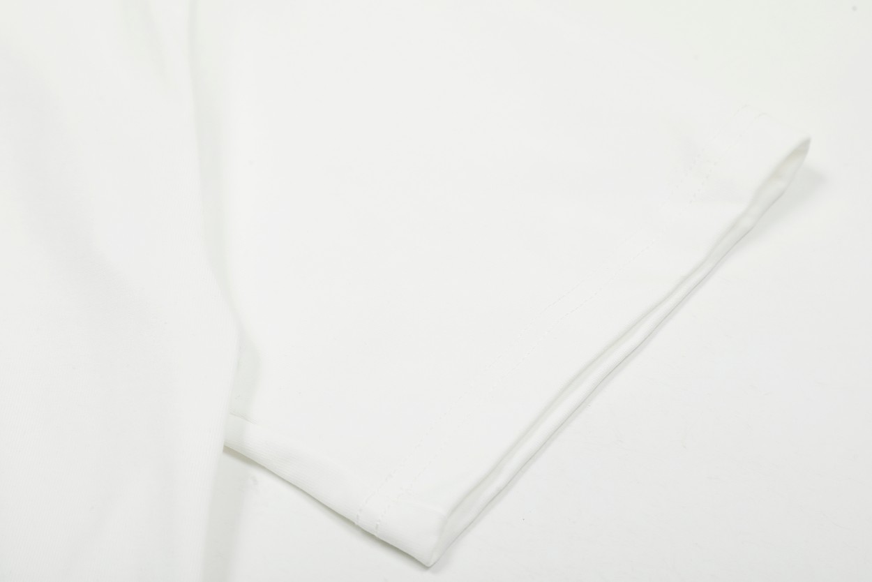 一番安い セントマイケルtシャツコーデＮ級品 綿 トップス 半袖 Ｔシャツ プリント ホワイト_7