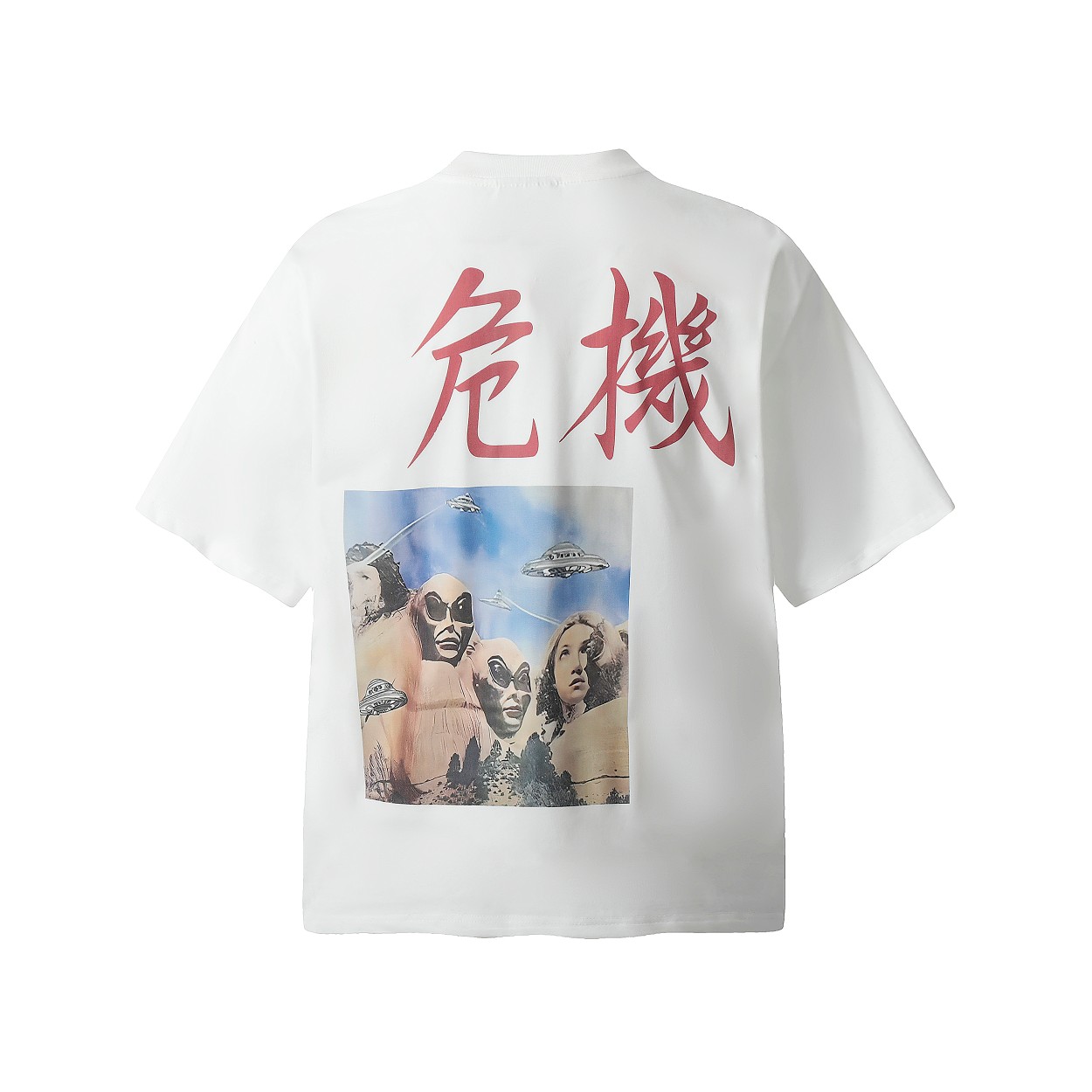 ドライな肌触り  セントマイケル tシャツ メルカリ偽物 100％綿 トップス 半袖 VT9132 プリント ホワイト_3