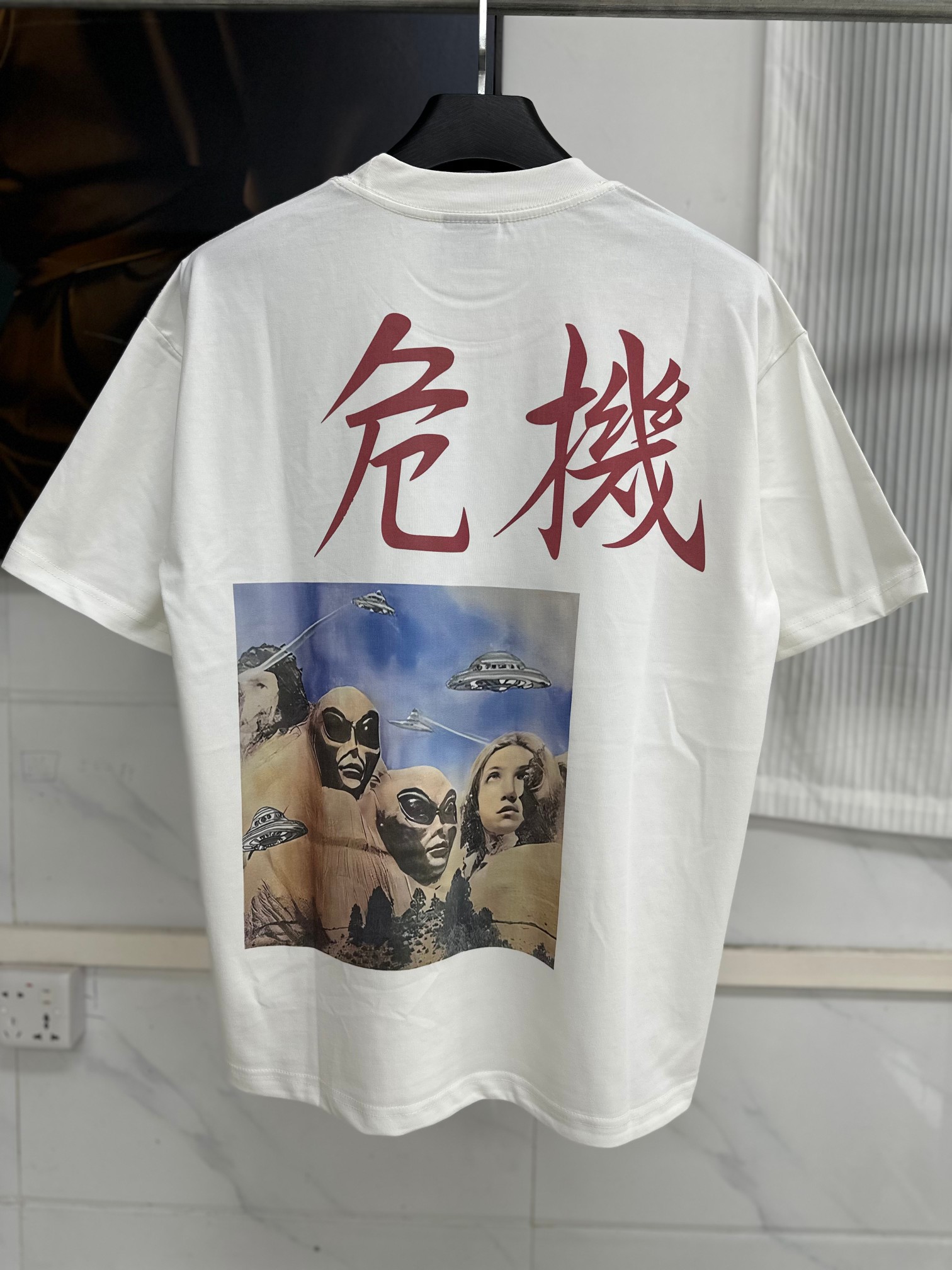 ドライな肌触り  セントマイケル tシャツ メルカリ偽物 100％綿 トップス 半袖 VT9132 プリント ホワイト_16