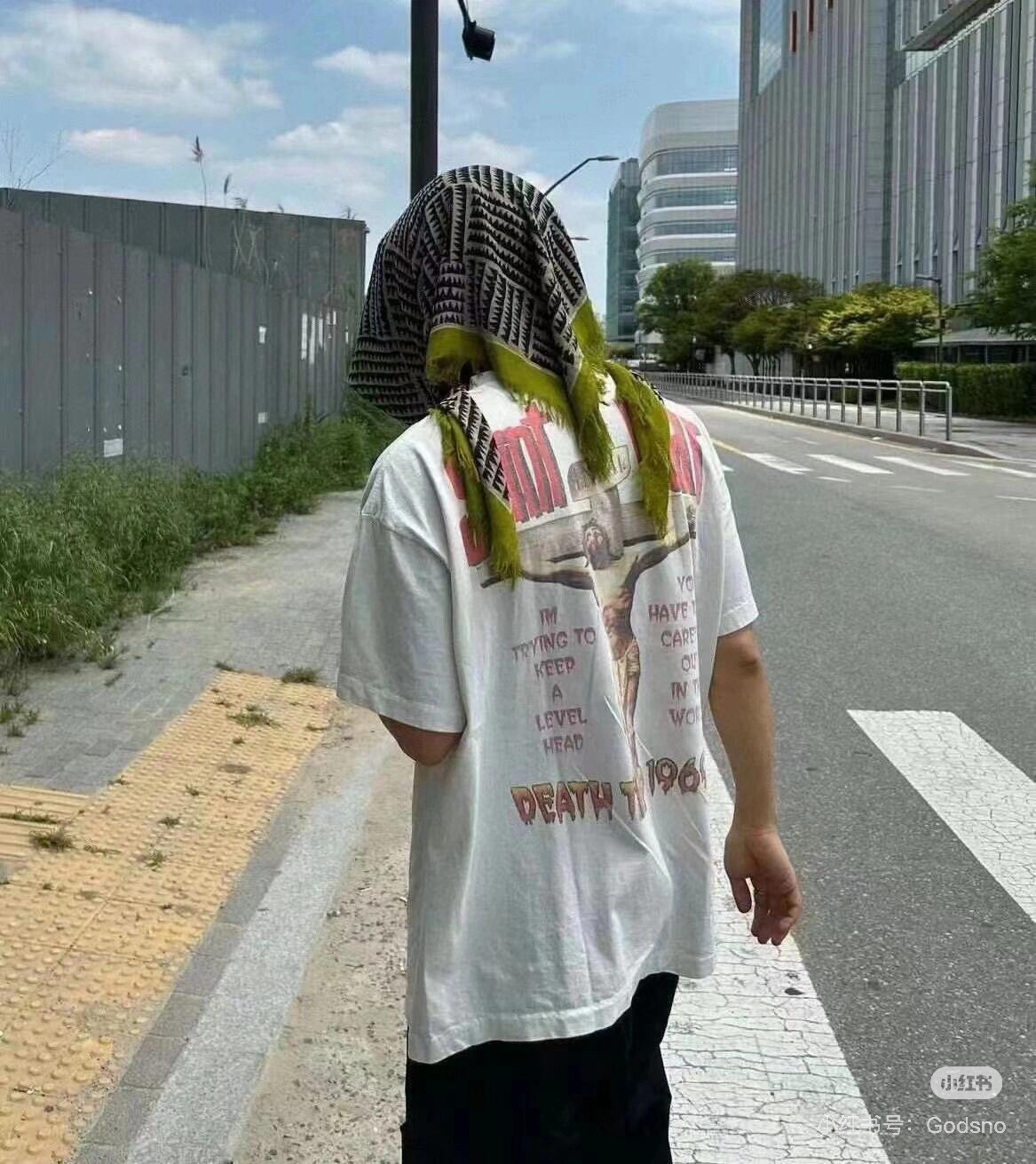 抗菌防臭 セントマイケル tシャツ 元ネタコピー 100％綿 トップス 短袖 VT9134 プリント ホワイト_25