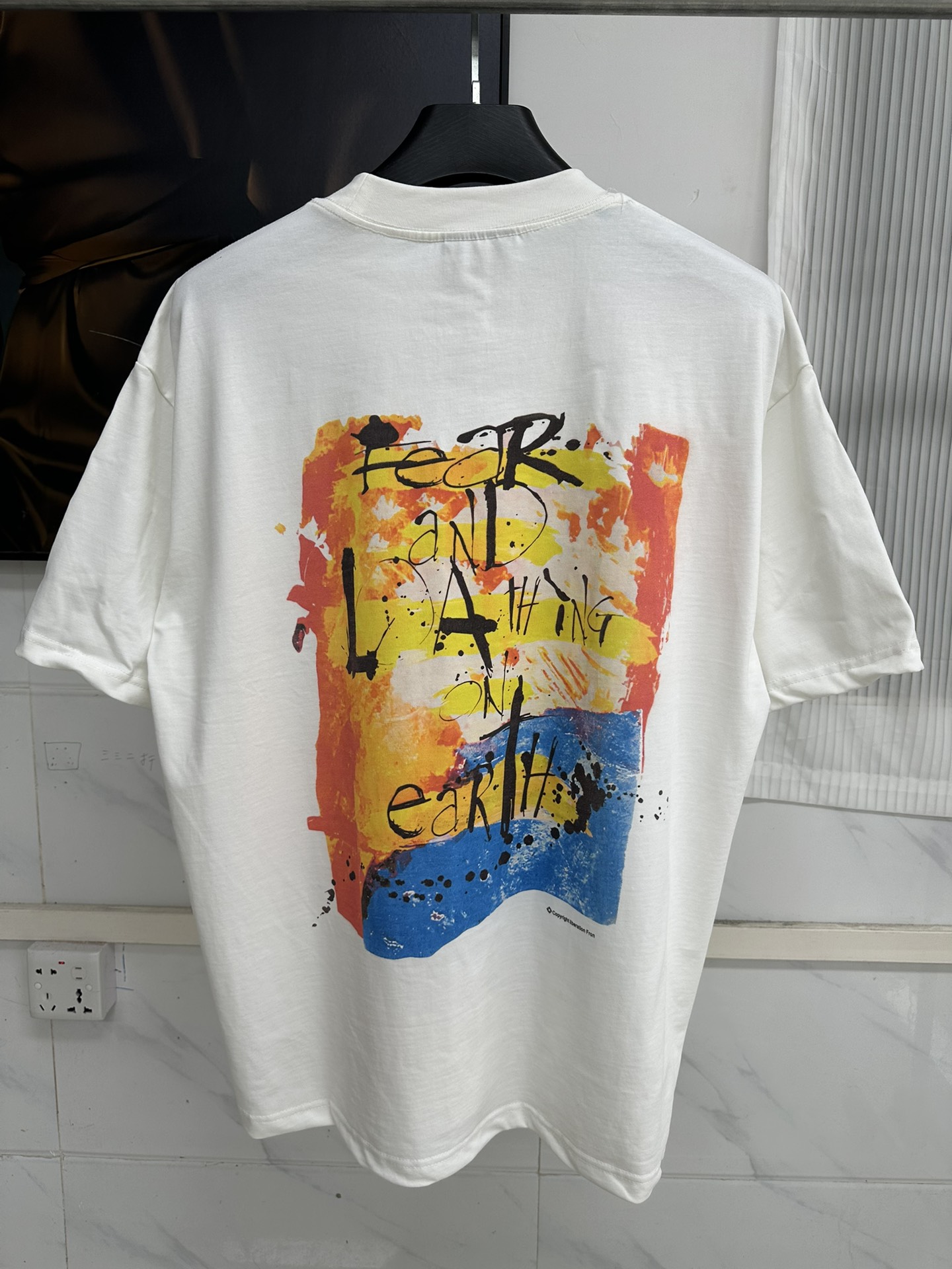 SMセントマイケル tシャツ サイズ感スーパーコピー 100％綿 トップス 短袖 VT9127 プリント ホワイト_15
