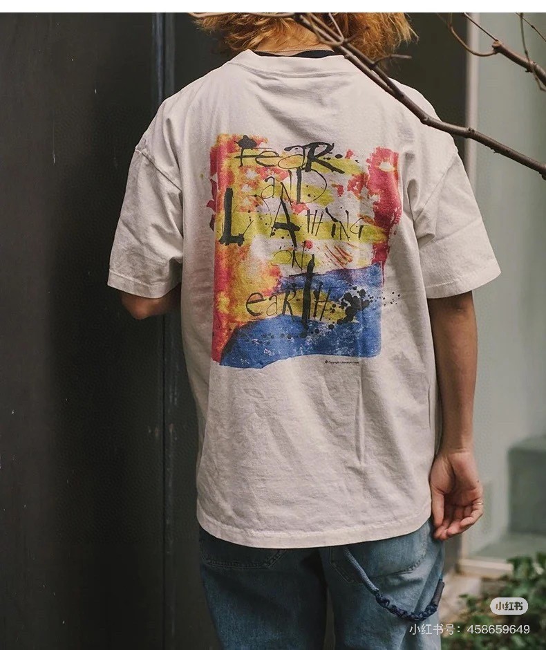 SMセントマイケル tシャツ サイズ感スーパーコピー 100％綿 トップス 短袖 VT9127 プリント ホワイト_21
