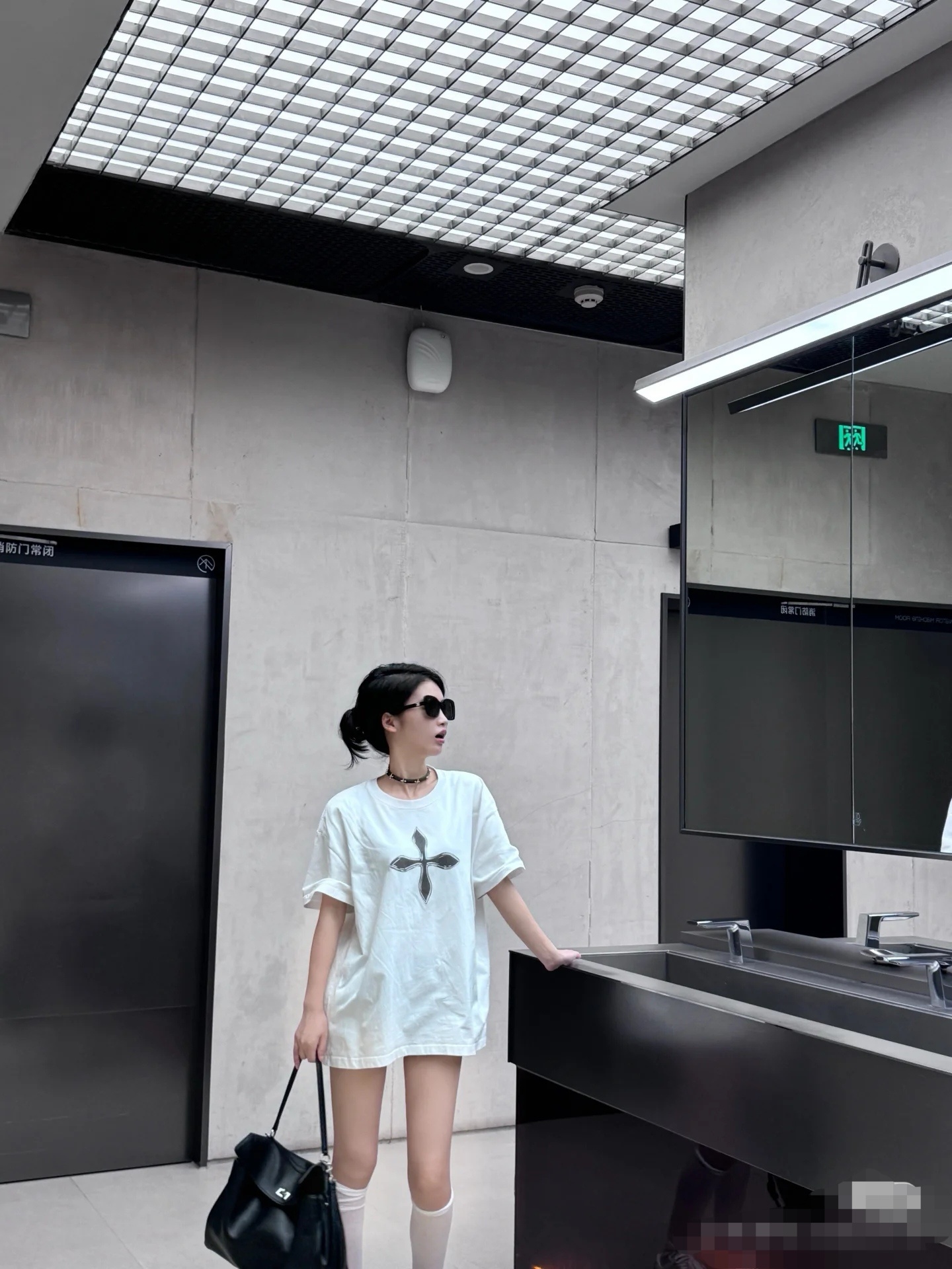 SMFK tシャツamiスーパーコピー 純綿 トップス 短袖 シンプル ゆったり プリント ホワイト_1