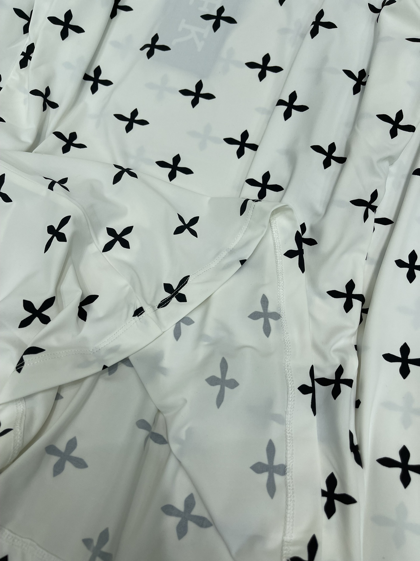 SMFK tシャツヤーン 専門店スーパーコピー100%綿 トップス 長袖 シンプル ゆったり プリント ホワイト_7