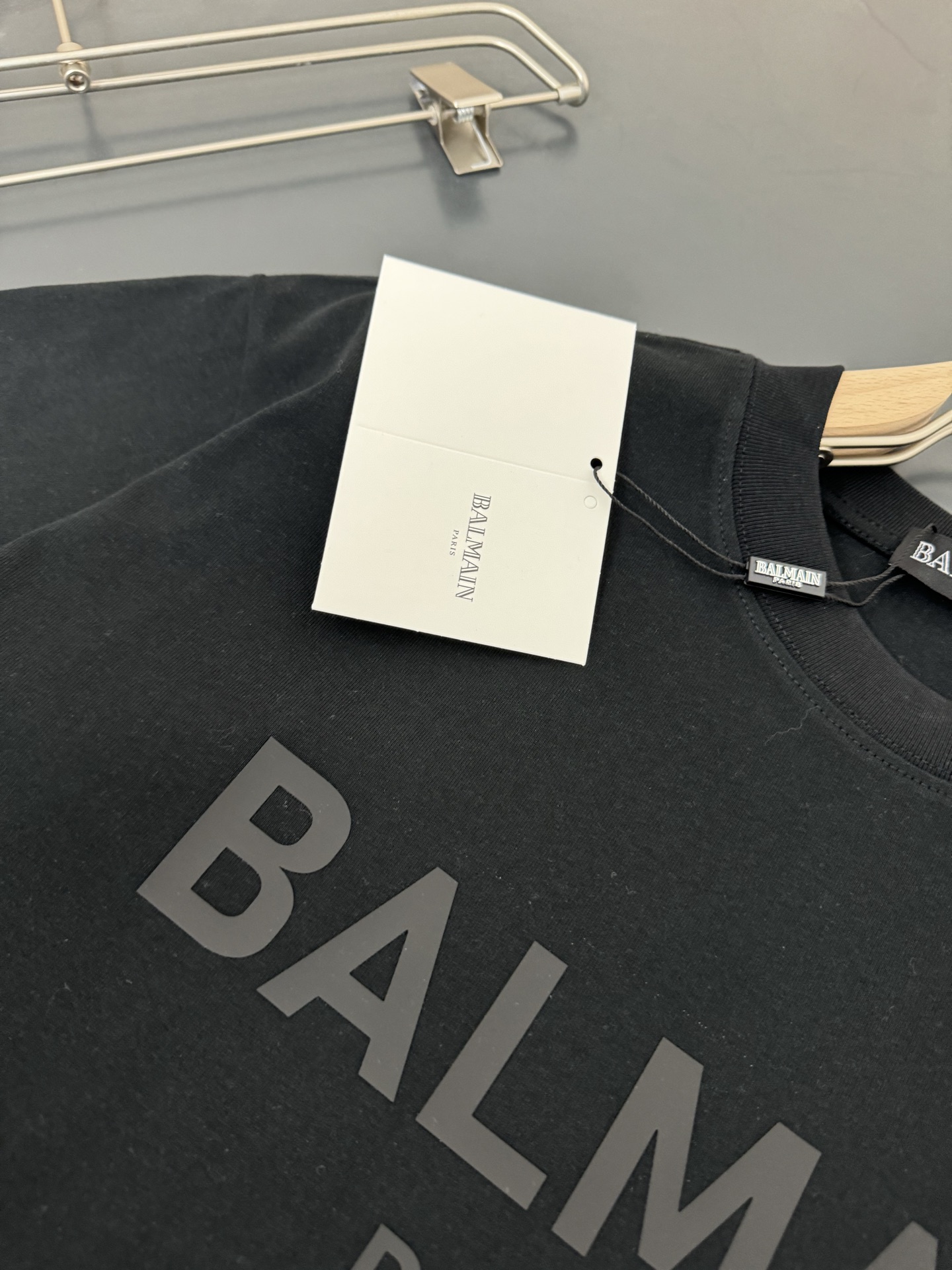 人気商品 バルマン tシャツ キッズスーパーコピー トップス 半袖 純綿ティシャツ 柔軟 プリント  カジュアル ブラック_7