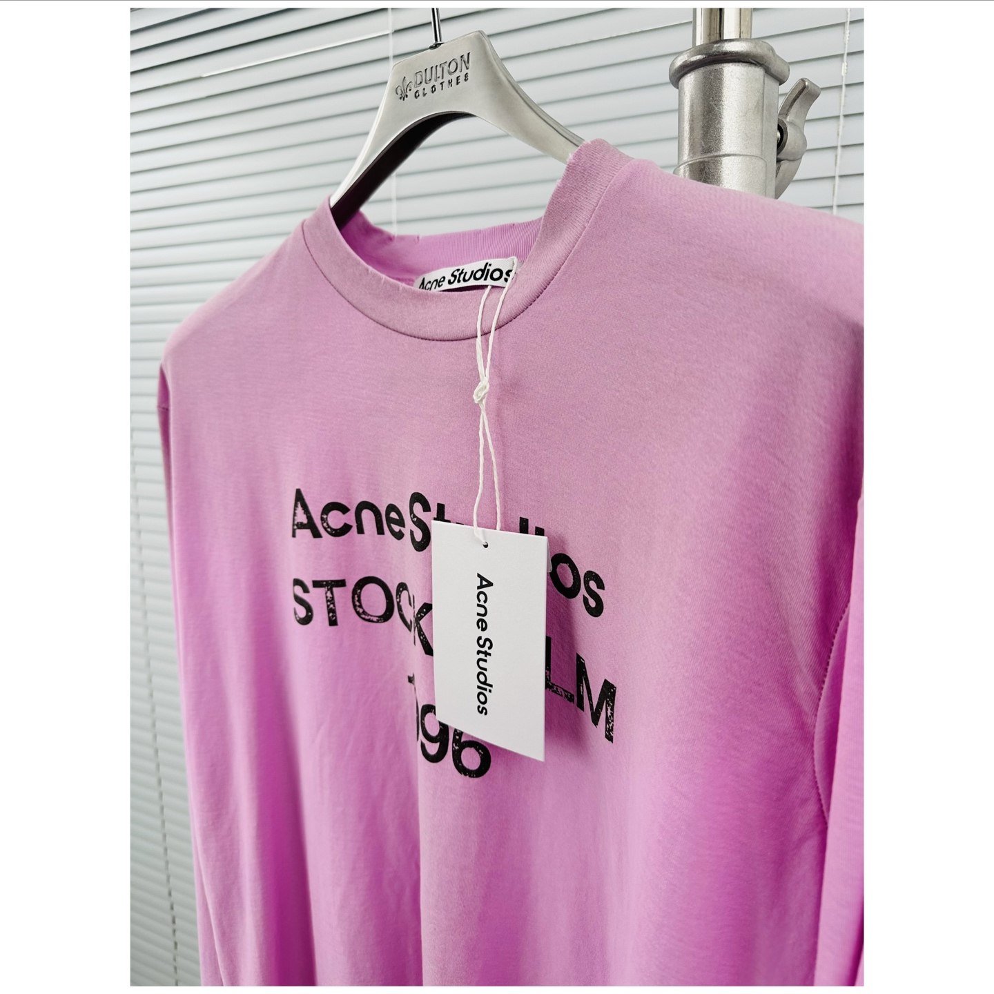 アクネストゥディオズ メンズ tシャツ偽物 シンプル 純綿 長袖トップス ロゴプリント 三つ色可選_6
